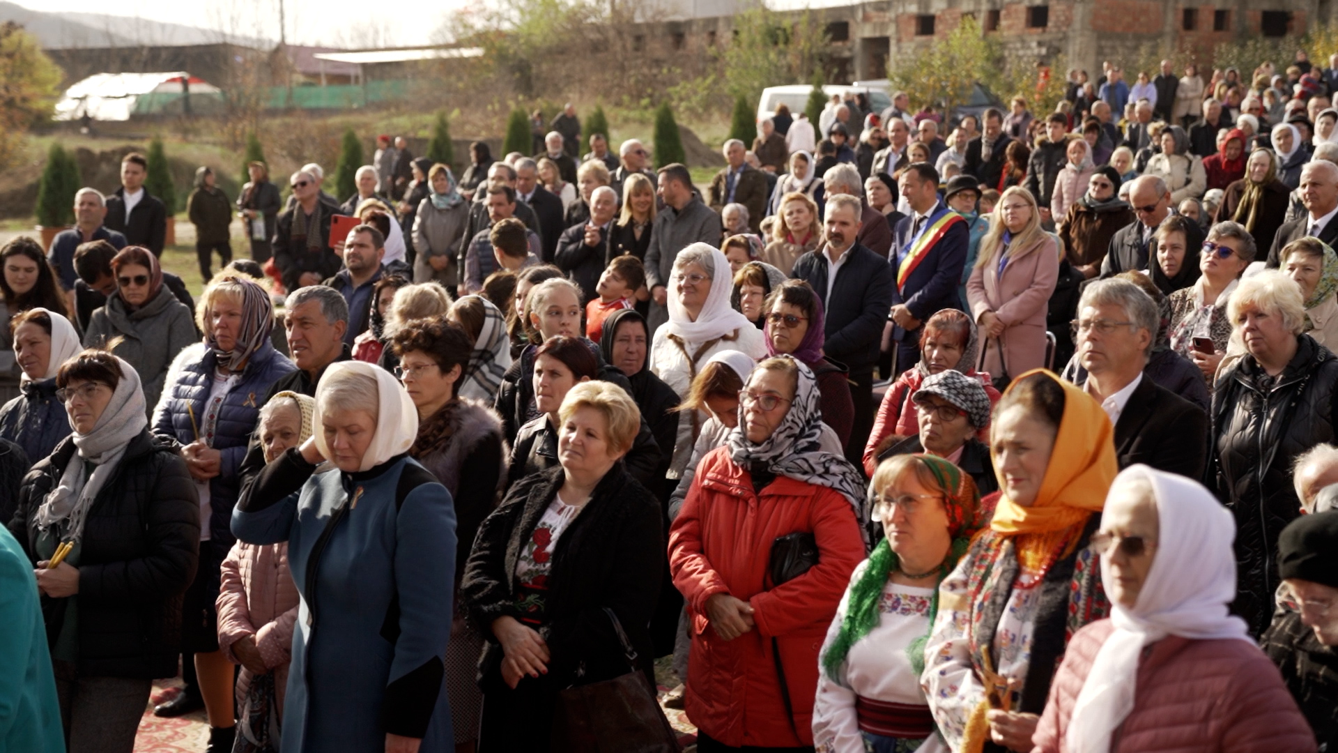 Sfințirea bisericii Parohiei Vânători din județul Iași