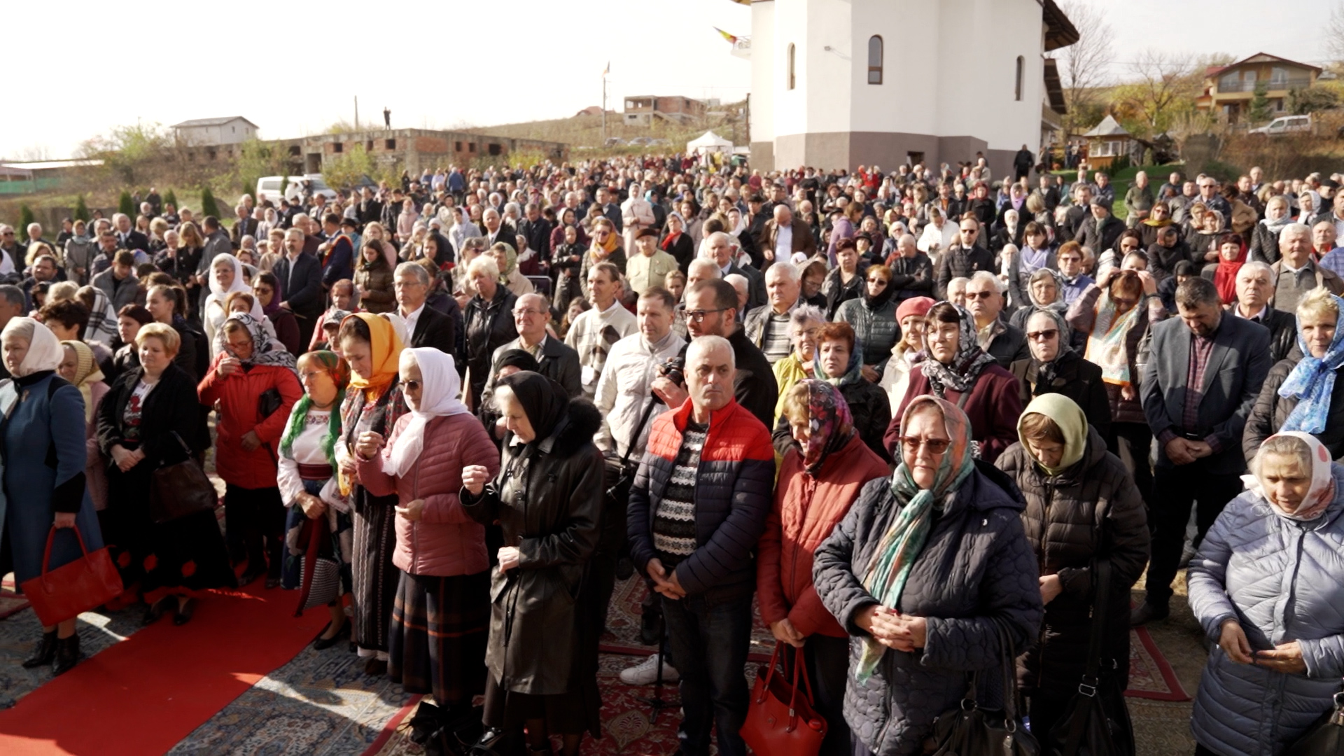 Sfințirea bisericii Parohiei Vânători din județul Iași