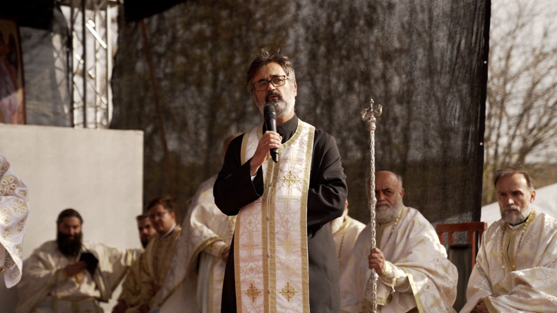 Sfințirea bisericii Parohiei Vânători din județul Iași