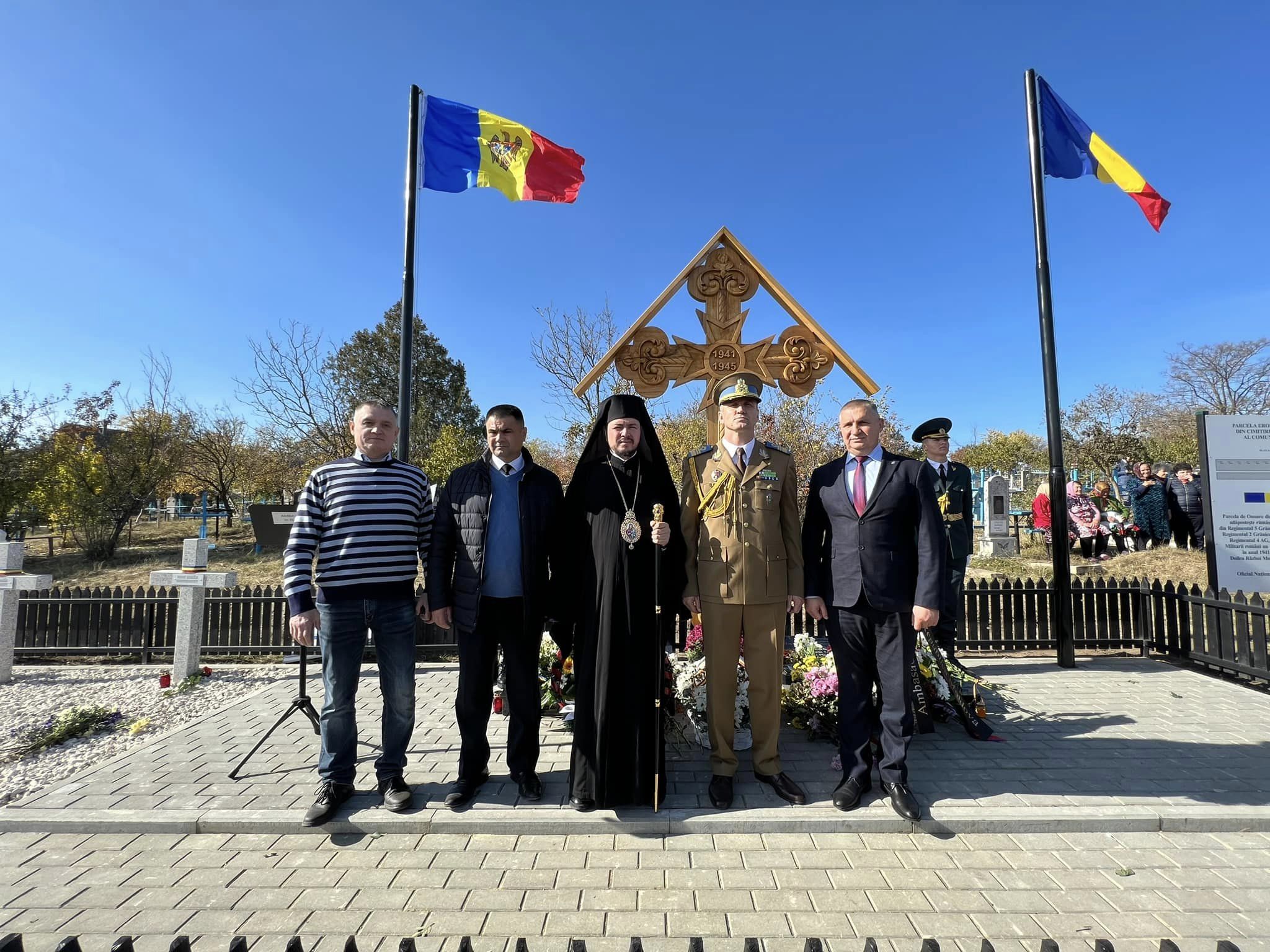 Parcela eroilor români din Tomai, sfinţită de către PS Veniamin