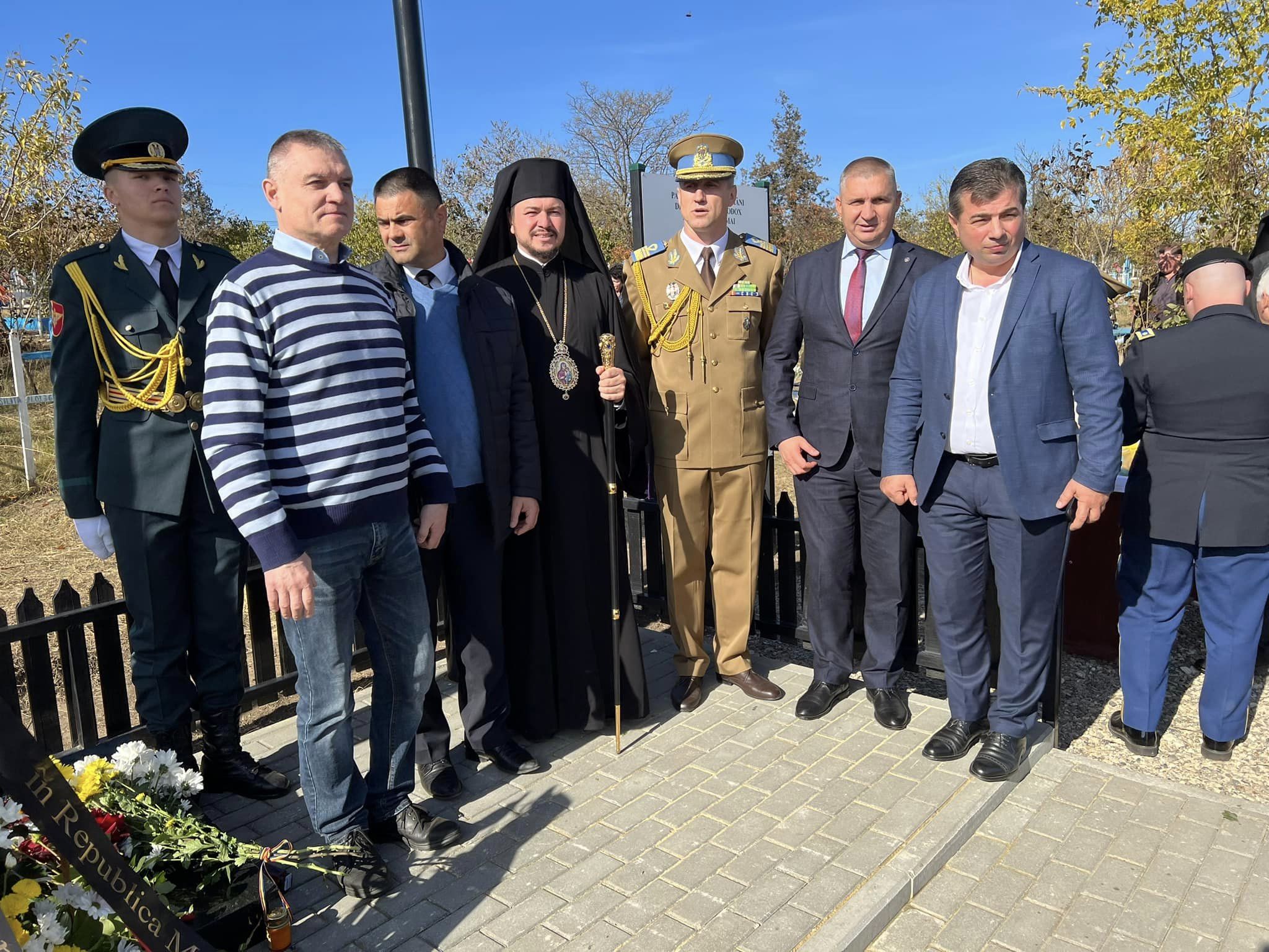 Parcela eroilor români din Tomai, sfinţită de către PS Veniamin