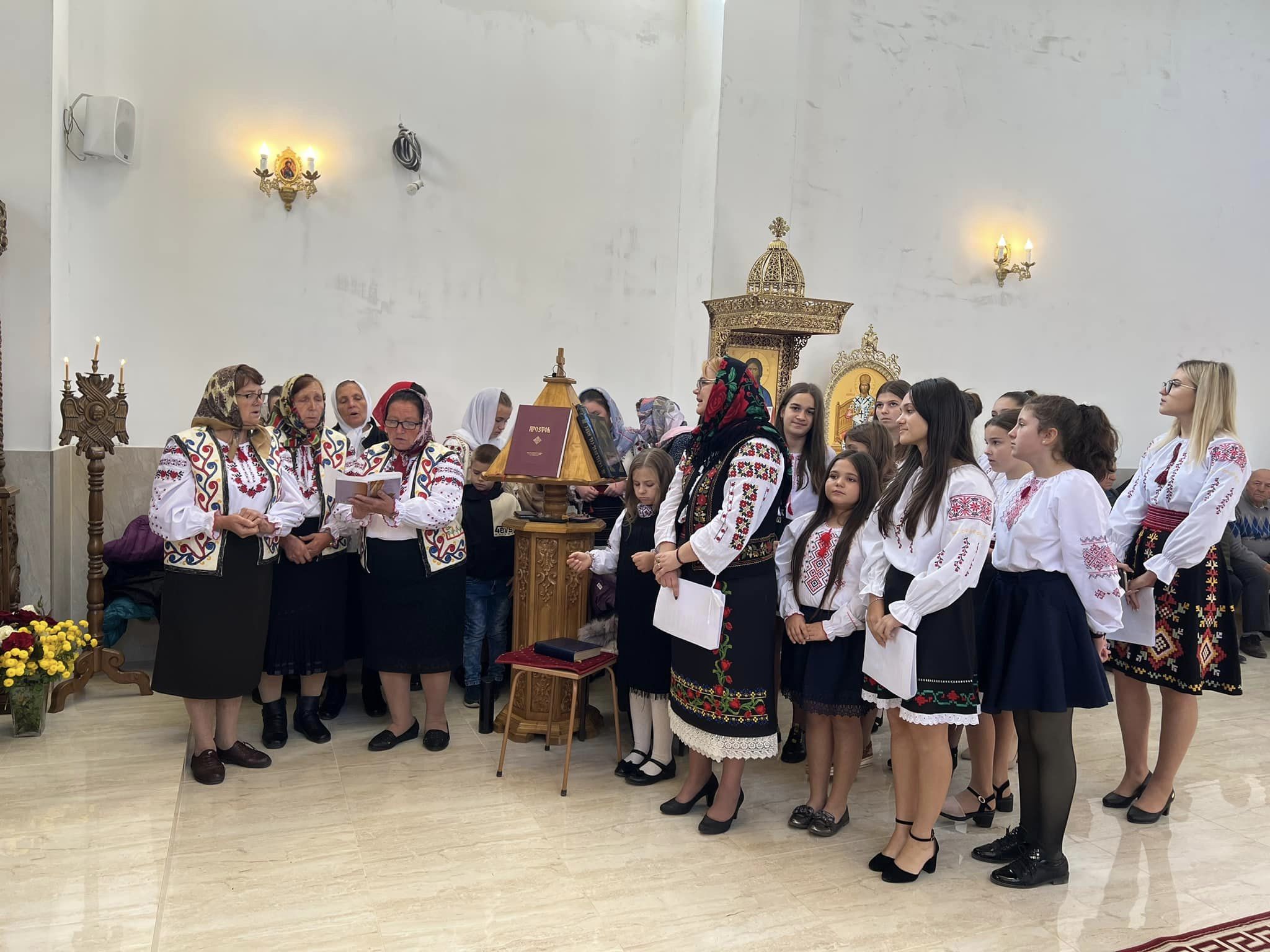 Icoana Maicii Domnului „Pantanassa”, cinstită în Parohia Cucoara