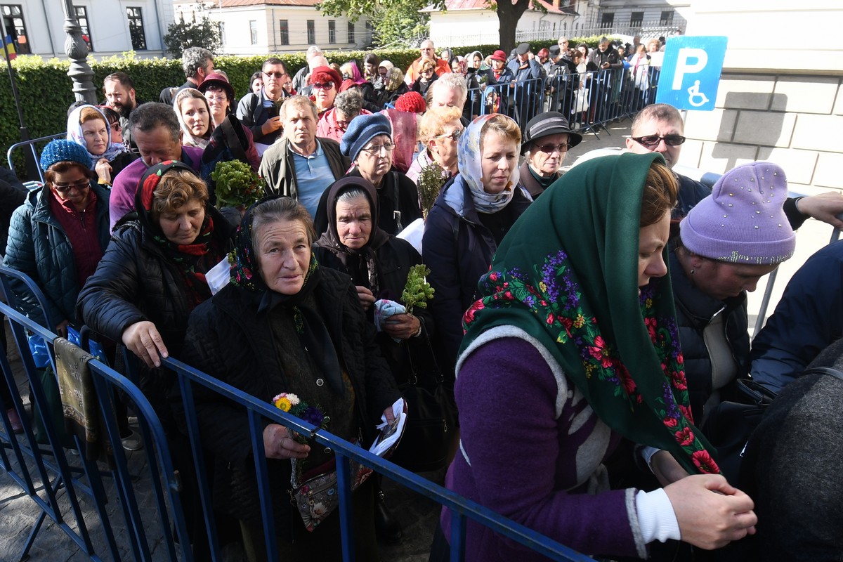 „Mă voi ruga la Sfânta pentru binele întregii lumi”