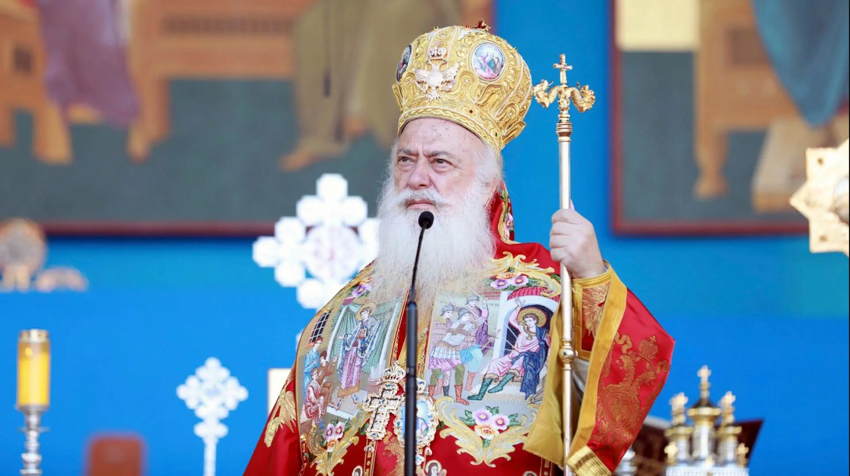 Mitropolitul Pantelimon de Veria la Patriarhie: „Sfinții ne transmit același mesaj, care este întotdeauna actual”