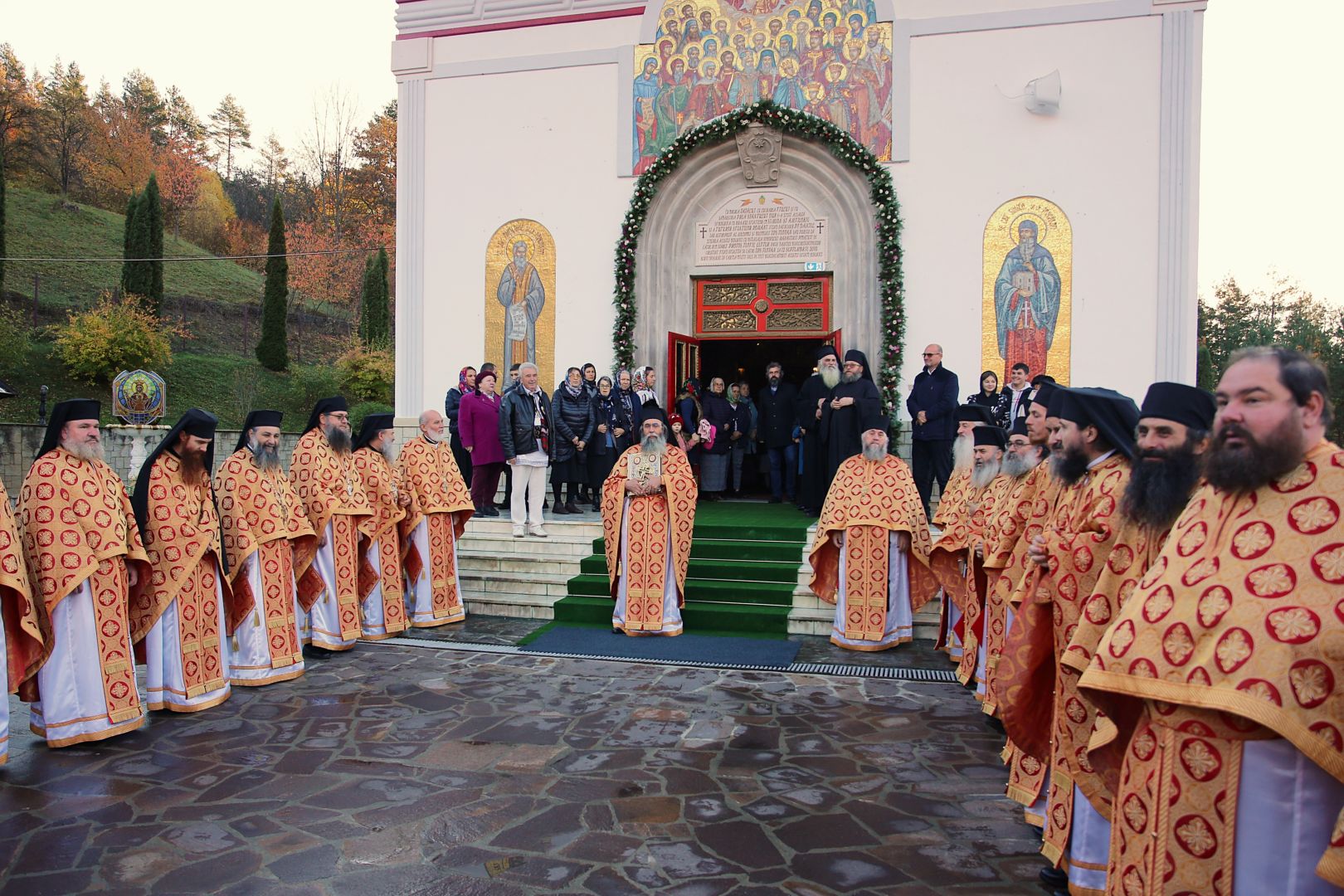 Sărbătoarea Sfântului Dimitrie, la Mănăstirea Pângărați