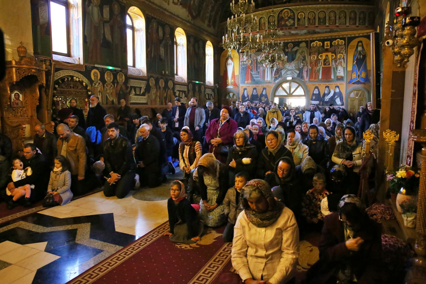 Sărbătoarea Sfântului Dimitrie, la Mănăstirea Pângărați