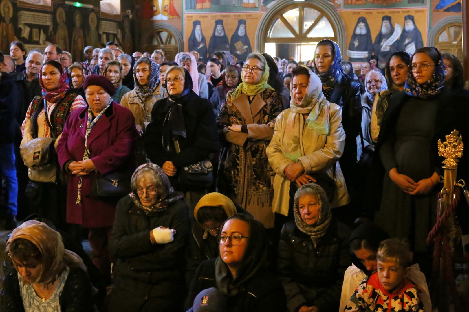 Sărbătoarea Sfântului Dimitrie, la Mănăstirea Pângărați