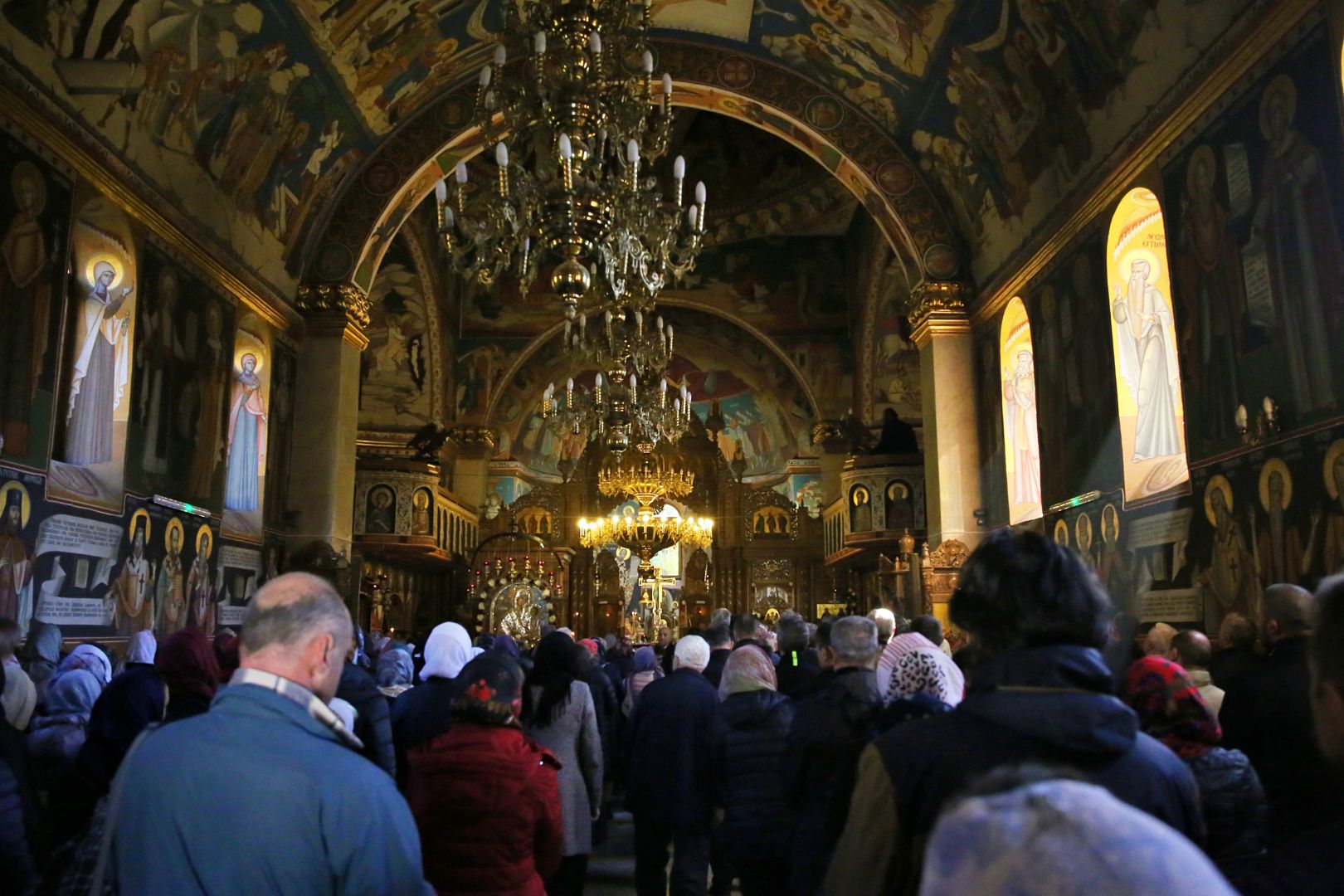 Sărbătoarea Sfântului Dimitrie, la Mănăstirea Pângărați
