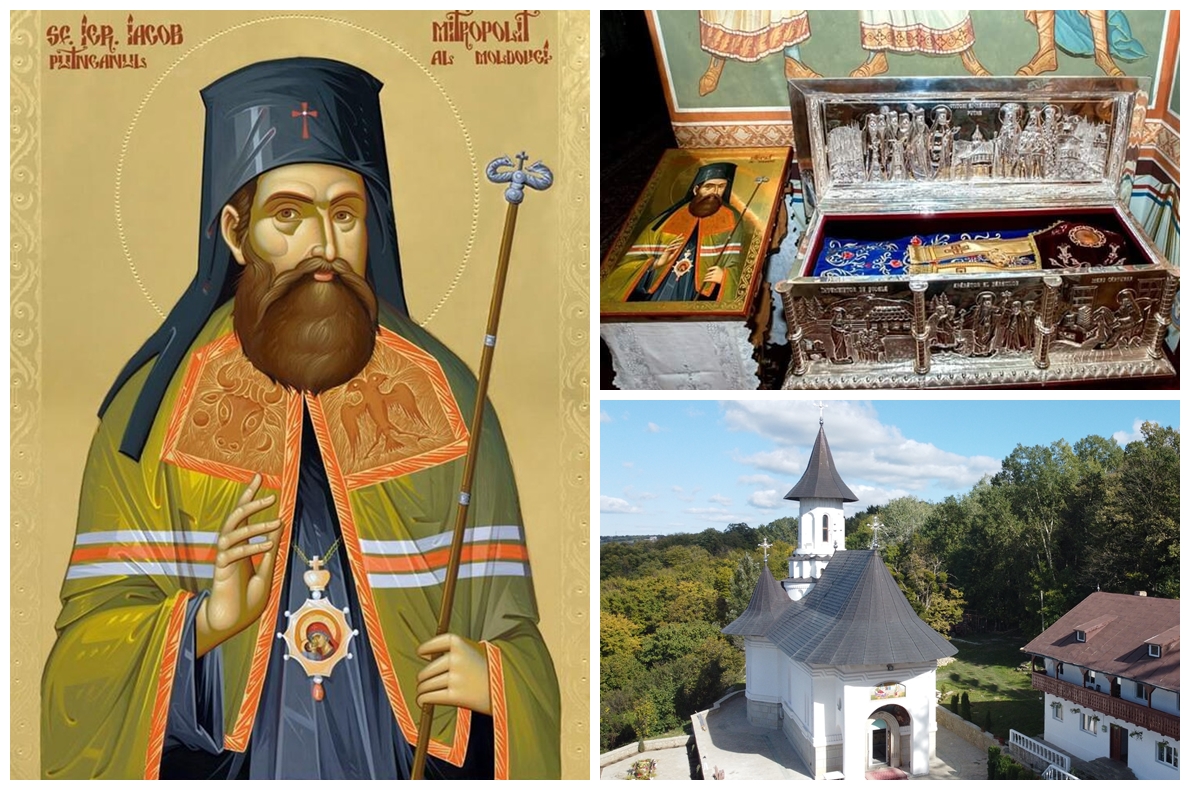 Moaştele Sfântului Ierarh Iacob Putneanul, în pelerinaj la Mănăstirea Piatra Sfântă din Iaşi