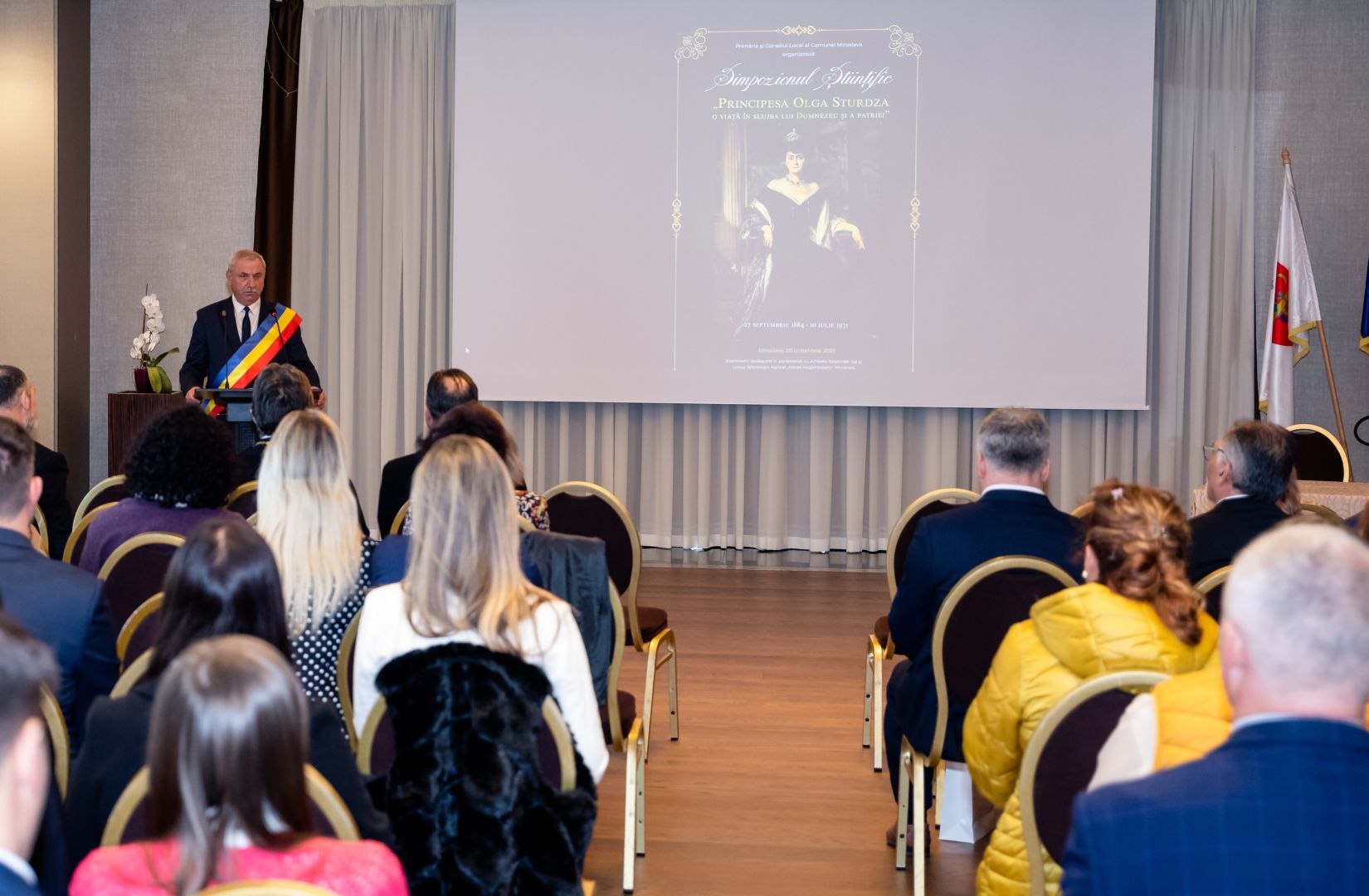 Prințesa Olga Sturdza a fost declarată, post-mortem, Cetățean de Onoare al Comunei Miroslava