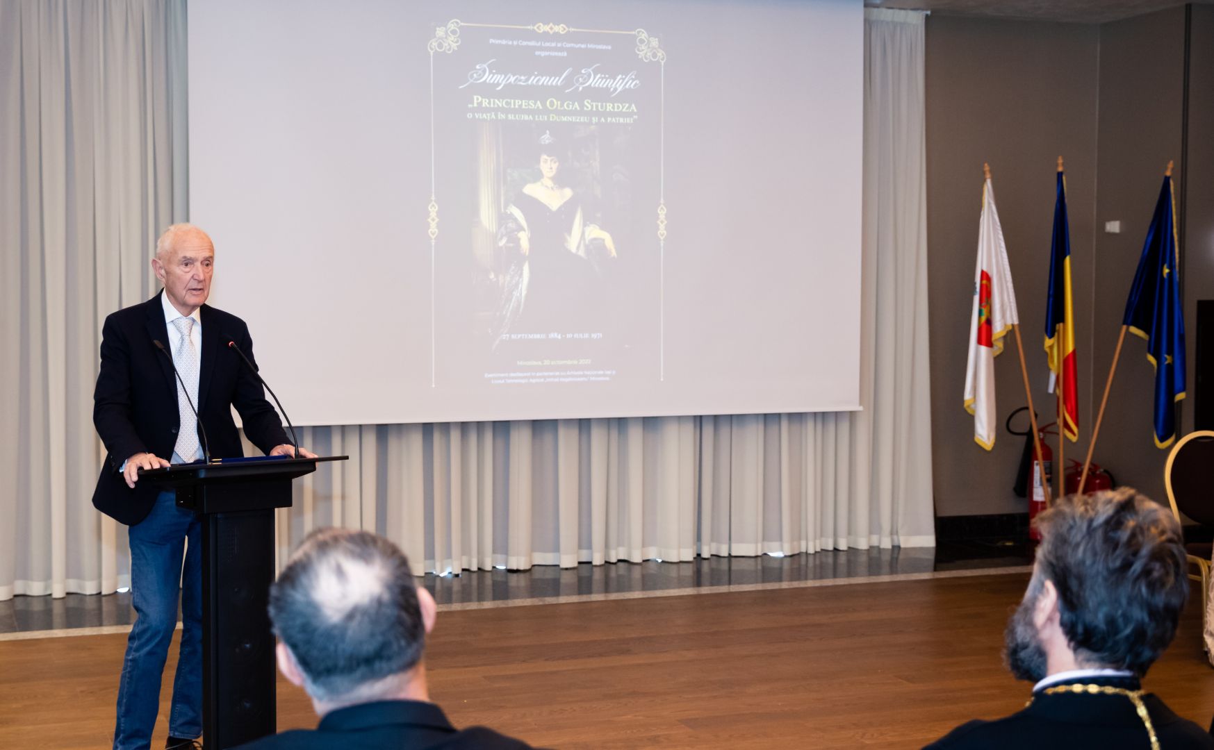 Prințesa Olga Sturdza a fost declarată, post-mortem, Cetățean de Onoare al Comunei Miroslava