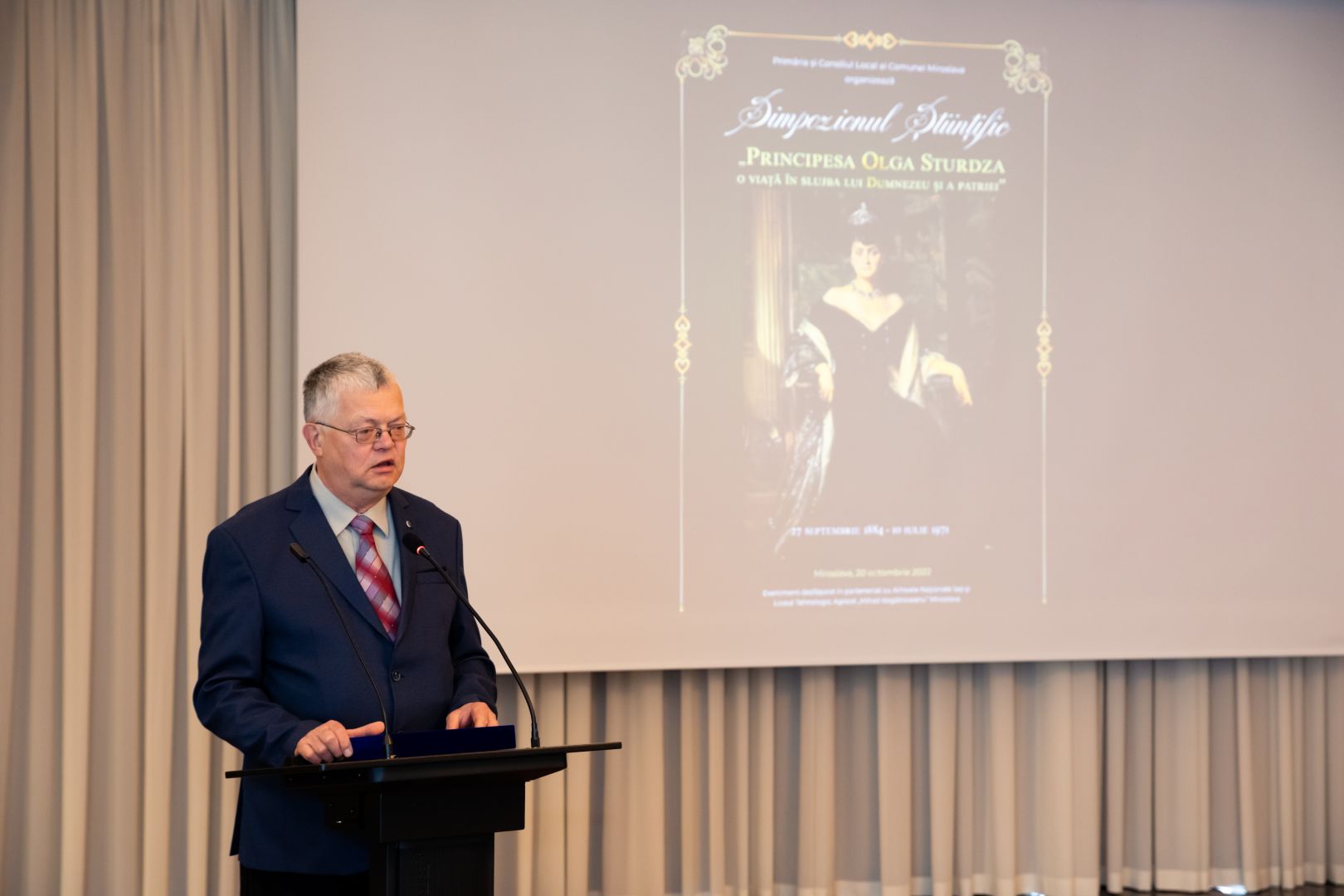 Prințesa Olga Sturdza a fost declarată, post-mortem, Cetățean de Onoare al Comunei Miroslava