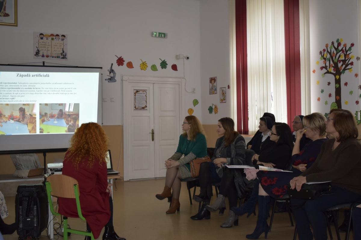 Cerc pedagogic la Grădinița „Episcop Melchisedec” din Roman