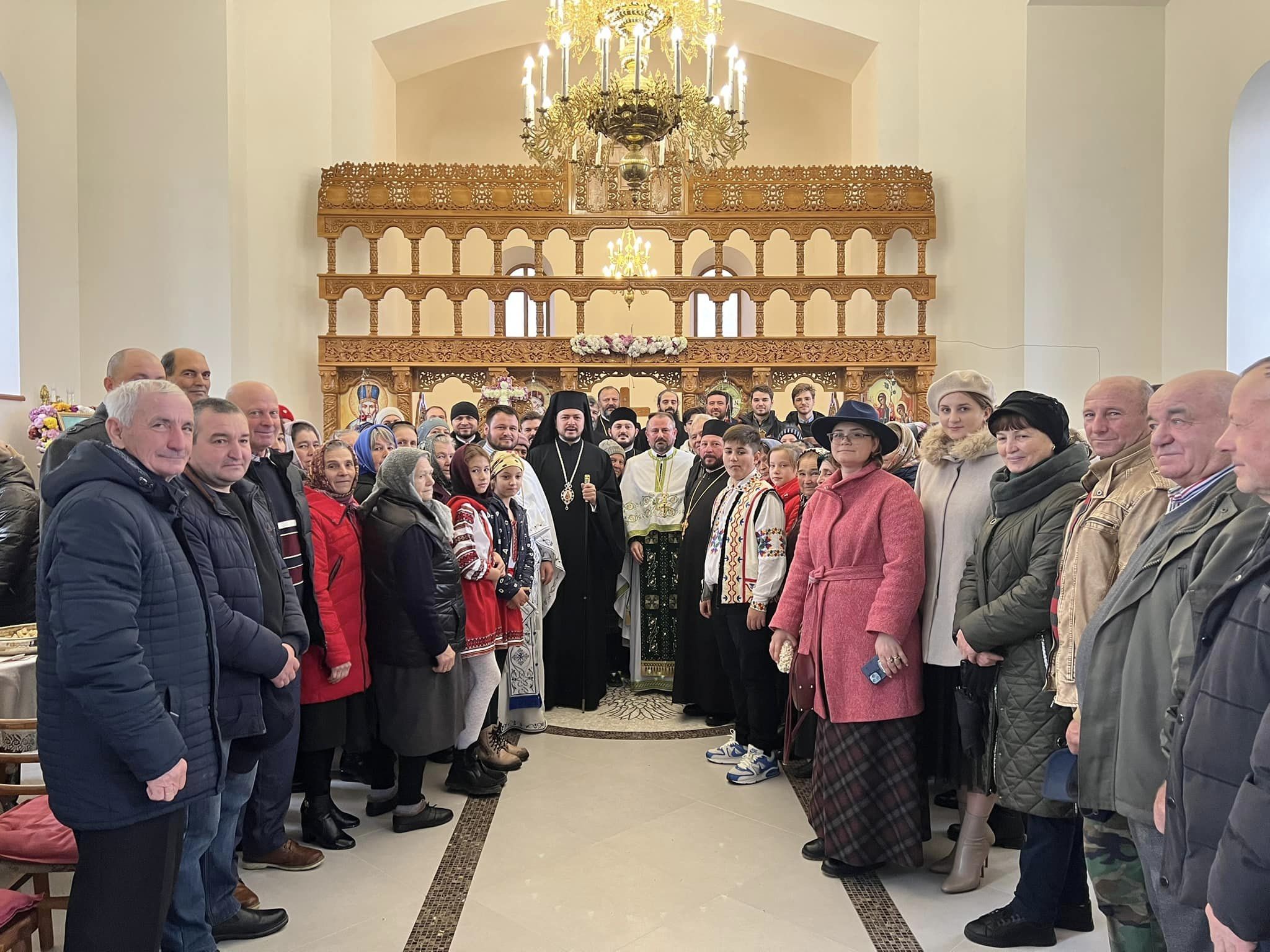 Slujbă arhierească în Parohia Manta, Protopopiatul Cahul