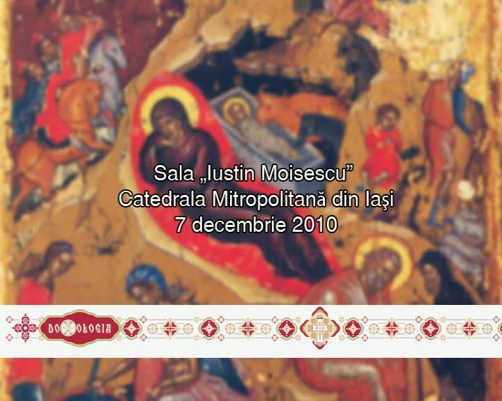 (Video) Pr. Lect. Dr. Ilie Melniciuc Puică – Semnificația zonei mediane din Icoana Nașterii Domnului