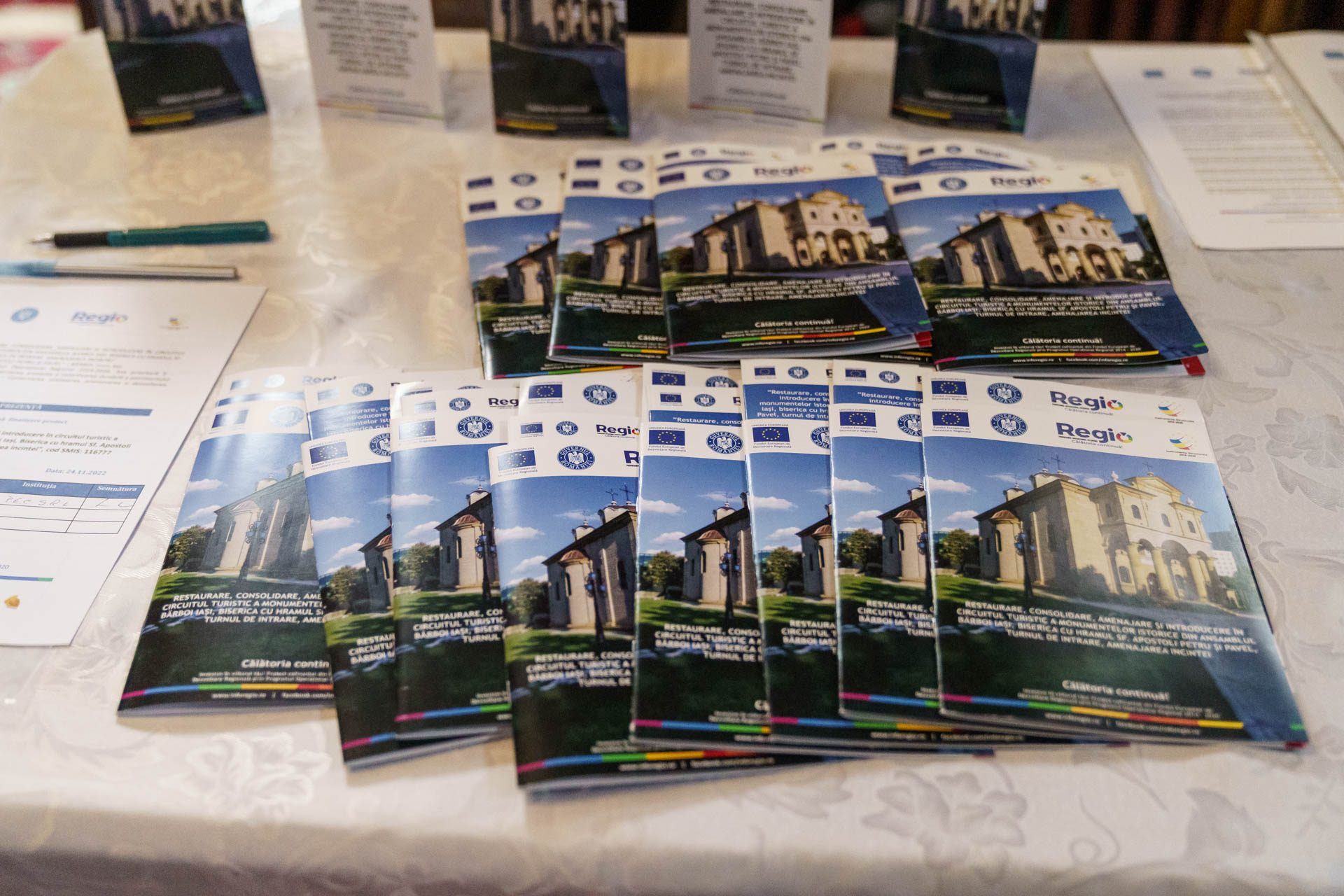 Comunicat de presă: Restaurare, consolidare, amenajare și introducere în circuitul turistic a monumentelor istorice din Ansamblul Bărboi - Iași