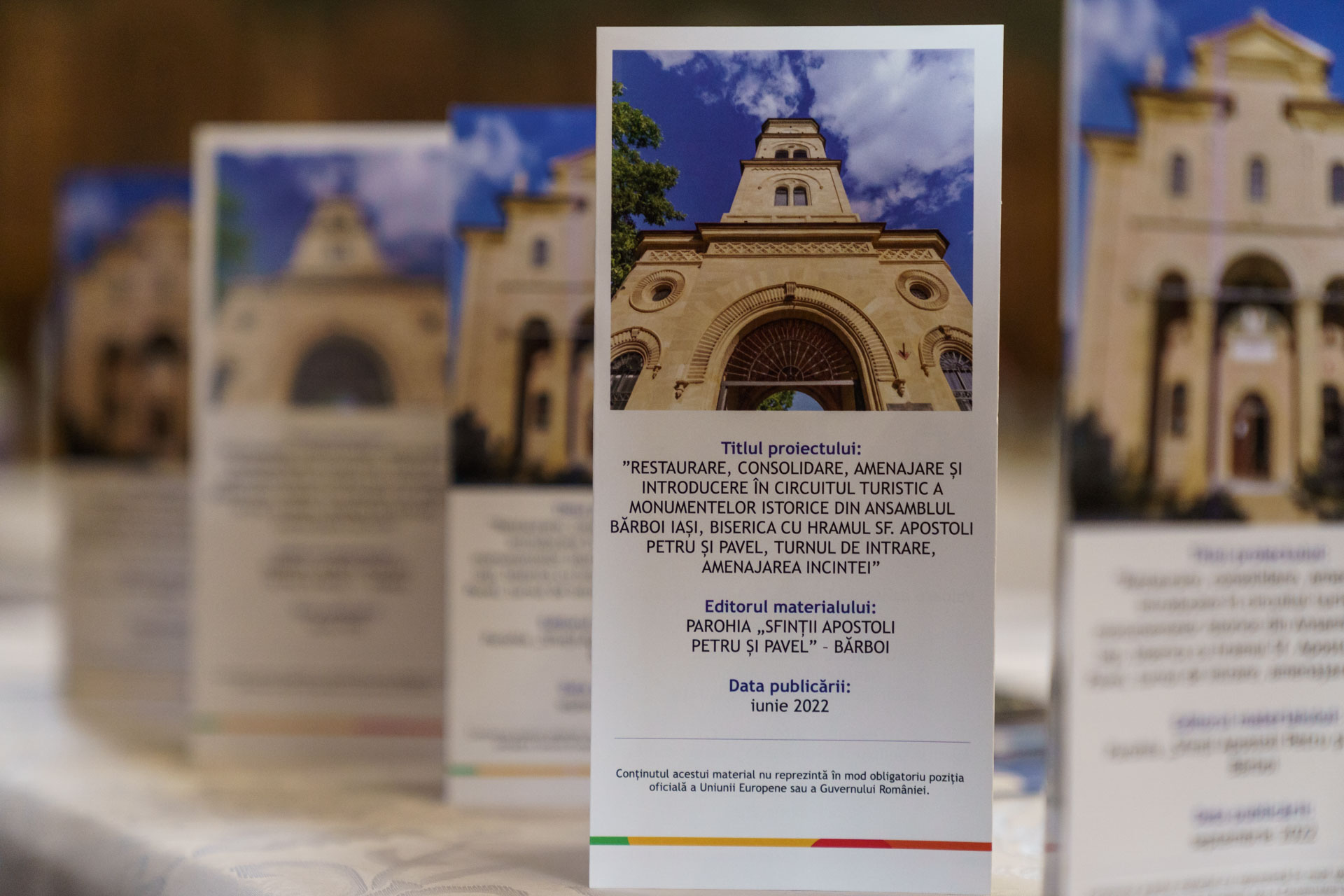 Comunicat de presă: Restaurare, consolidare, amenajare și introducere în circuitul turistic a monumentelor istorice din Ansamblul Bărboi - Iași