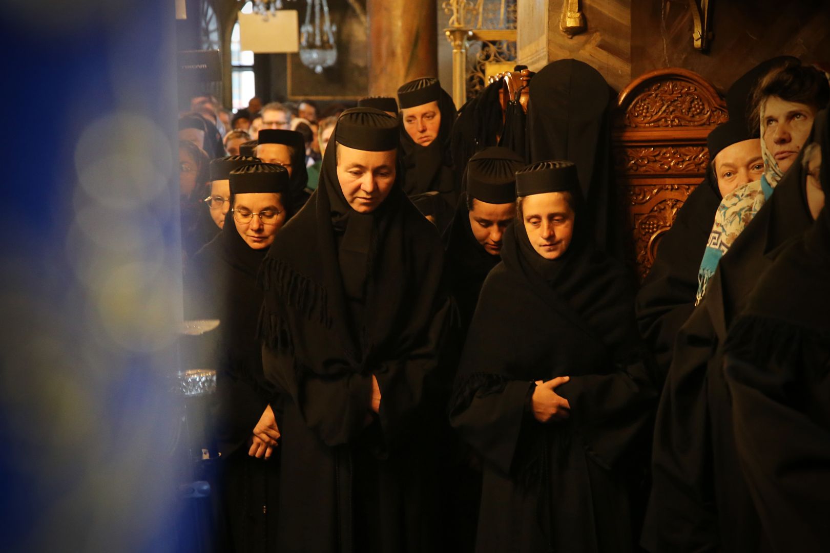 IPS Teofan, la hramul Mănăstirii Agapia: „Să tindem spre a ne îmbrăca în haină de înger”