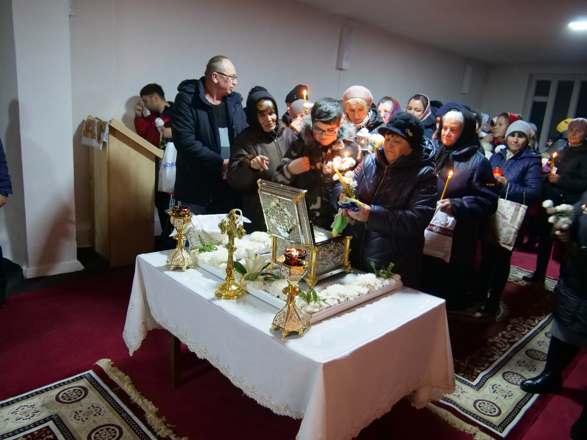 Slujbă arhierească în Parohia Manta, Protopopiatul Cahul