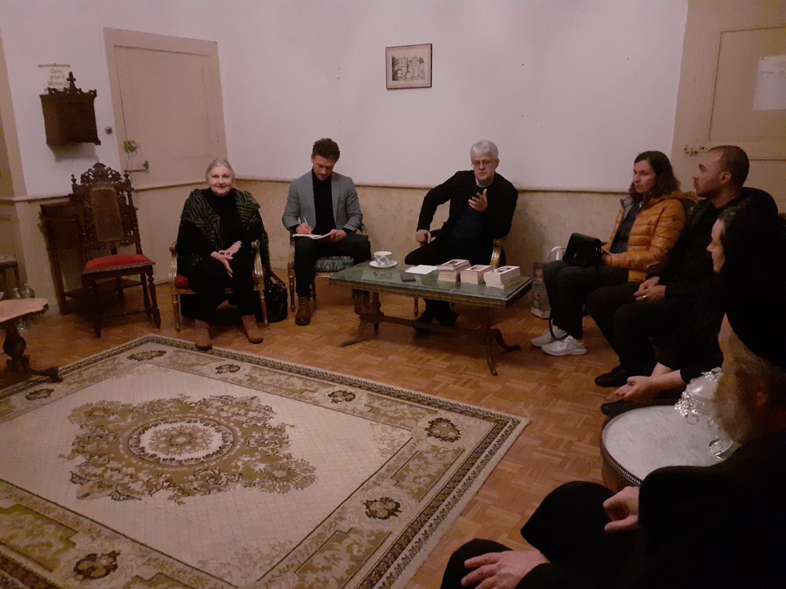 Prima întâlnire a Rugului Aprins al Nepsis în Franța, la Mănăstirea Godoncourt Prima întâlnire a Rugului Aprins al Nepsis în Franța, la Mănăstirea Godoncourt