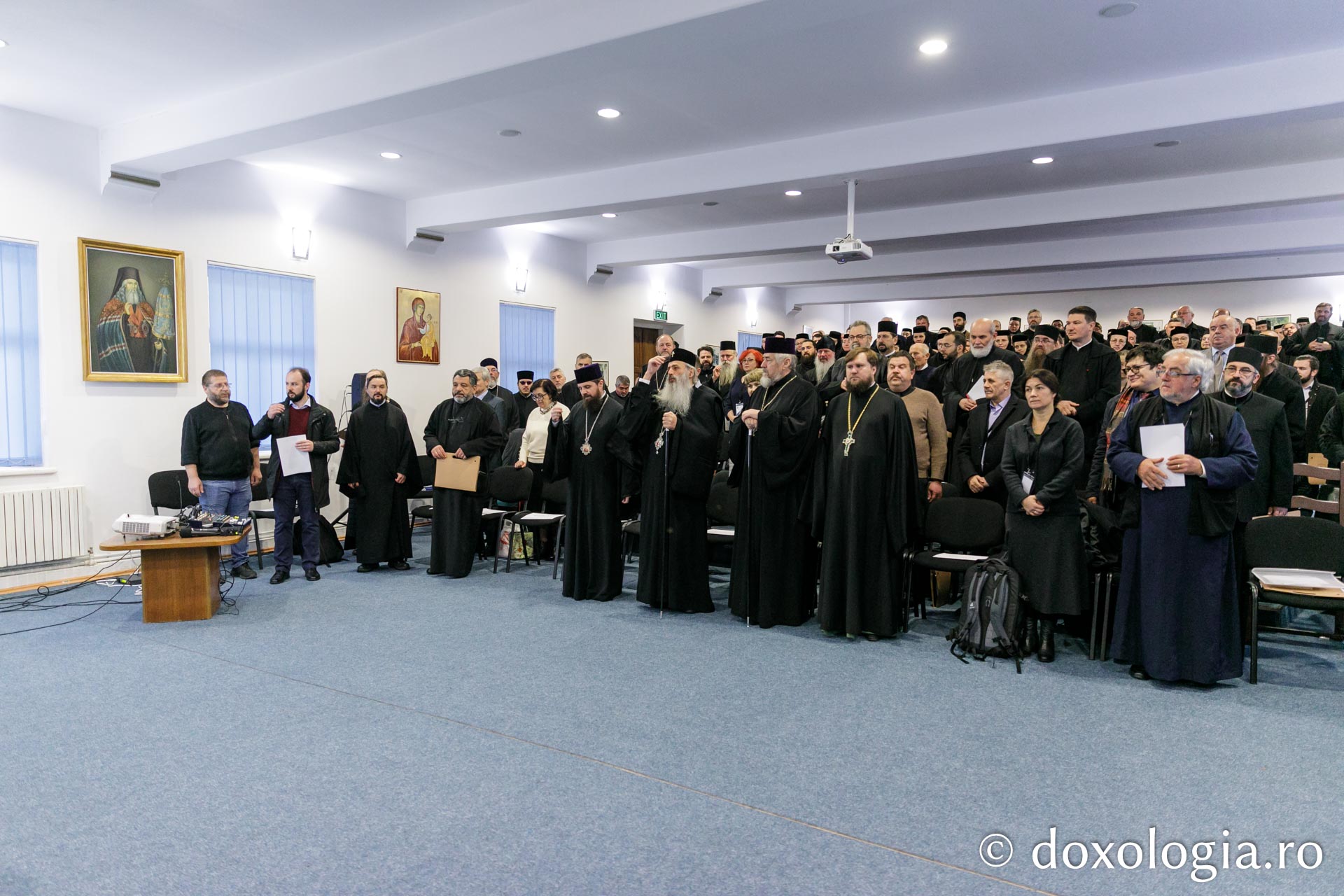 Foto: pr. Silviu Cluci Lucrările Simpozionului dedicat Sfântului Paisie Velicicovschi continuă la Seminarul Teologic de la Mănăstirea Neamț
