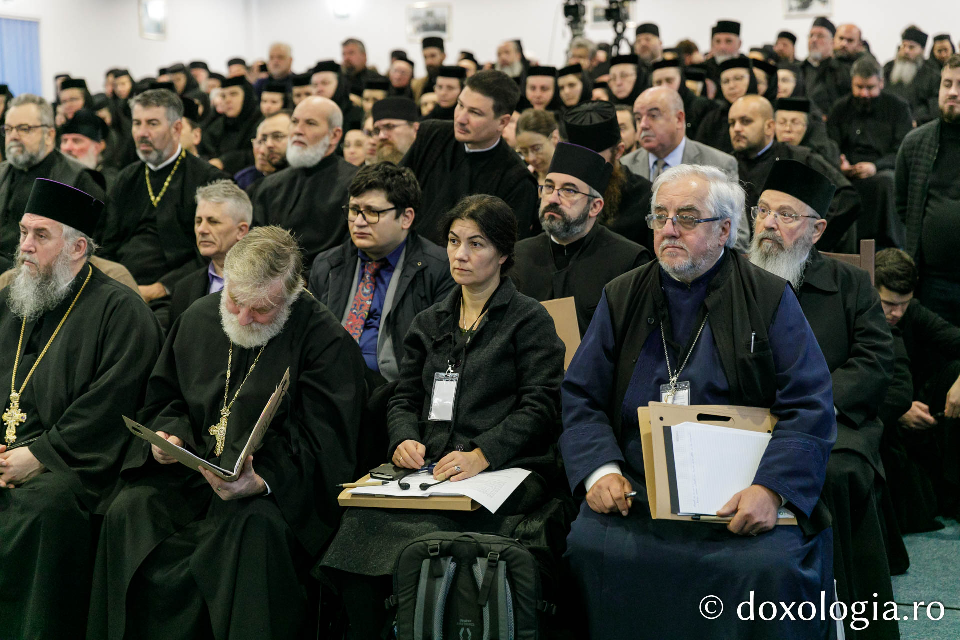 Foto: pr. Silviu Cluci Lucrările Simpozionului dedicat Sfântului Paisie Velicicovschi continuă la Seminarul Teologic de la Mănăstirea Neamț