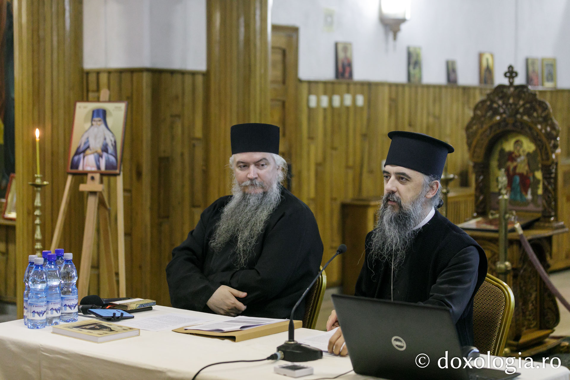 Foto: pr. Silviu Cluci Lucrările Simpozionului dedicat Sfântului Paisie Velicicovschi continuă la Seminarul Teologic de la Mănăstirea Neamț