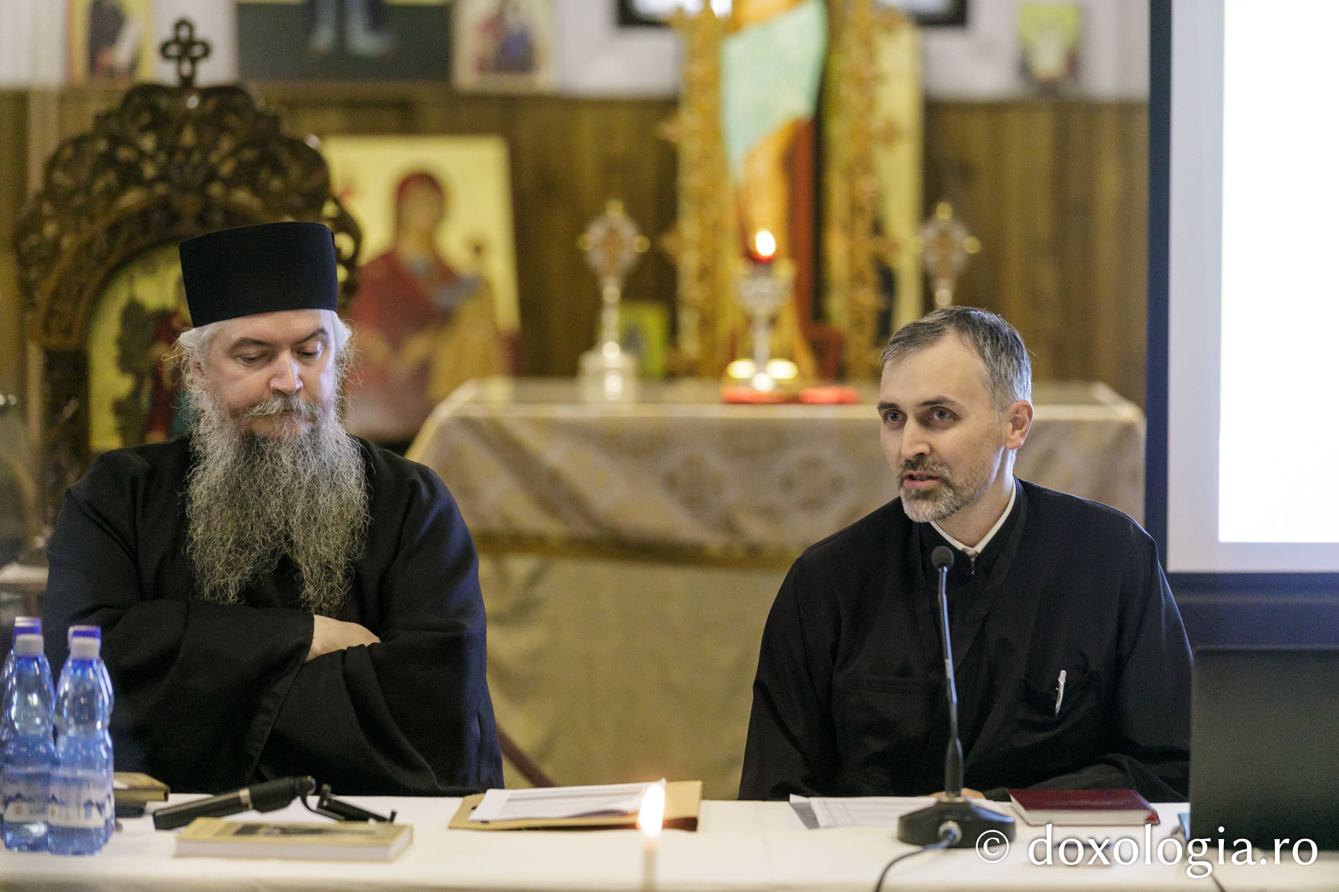 Foto: pr. Silviu Cluci Lucrările Simpozionului dedicat Sfântului Paisie Velicicovschi continuă la Seminarul Teologic de la Mănăstirea Neamț