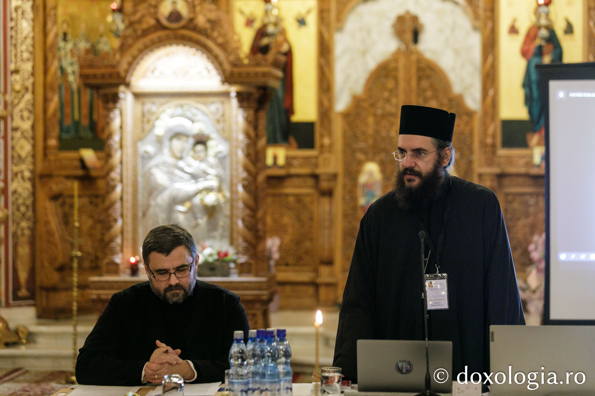 Foto: pr. Silviu Cluci Lucrările Simpozionului dedicat Sfântului Paisie Velicicovschi continuă la Seminarul Teologic de la Mănăstirea Neamț