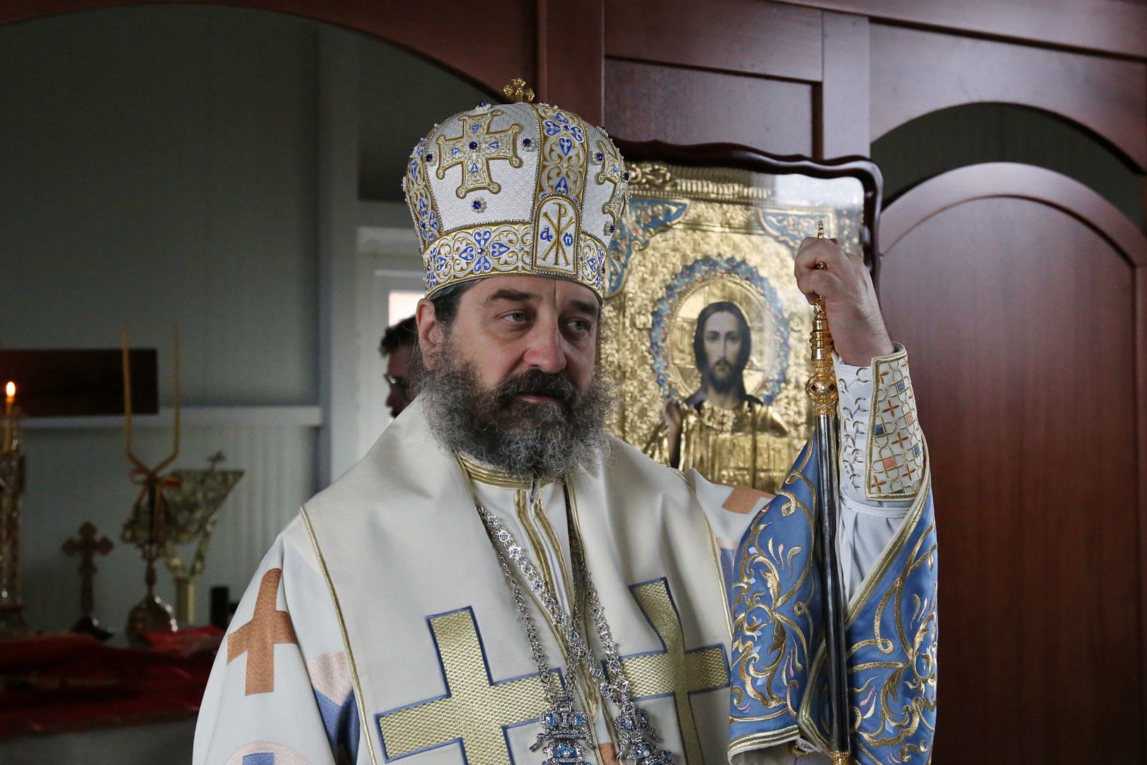 Foto: Flavius Popa Parohia „Sfântul Ștefan” Tomești V va avea o nouă biserică. Piatra de temelie, pusă de PS Nichifor Botoșăneanul