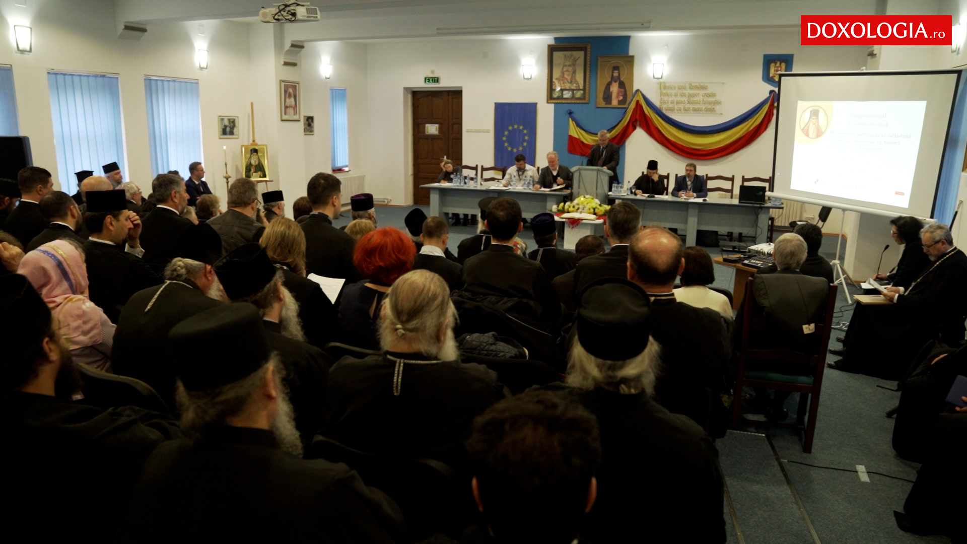 (Video) Lucrările Simpozionului dedicat Sfântului Paisie Velicikovski continuă la Seminarul Teologic de la Mănăstirea Neamț