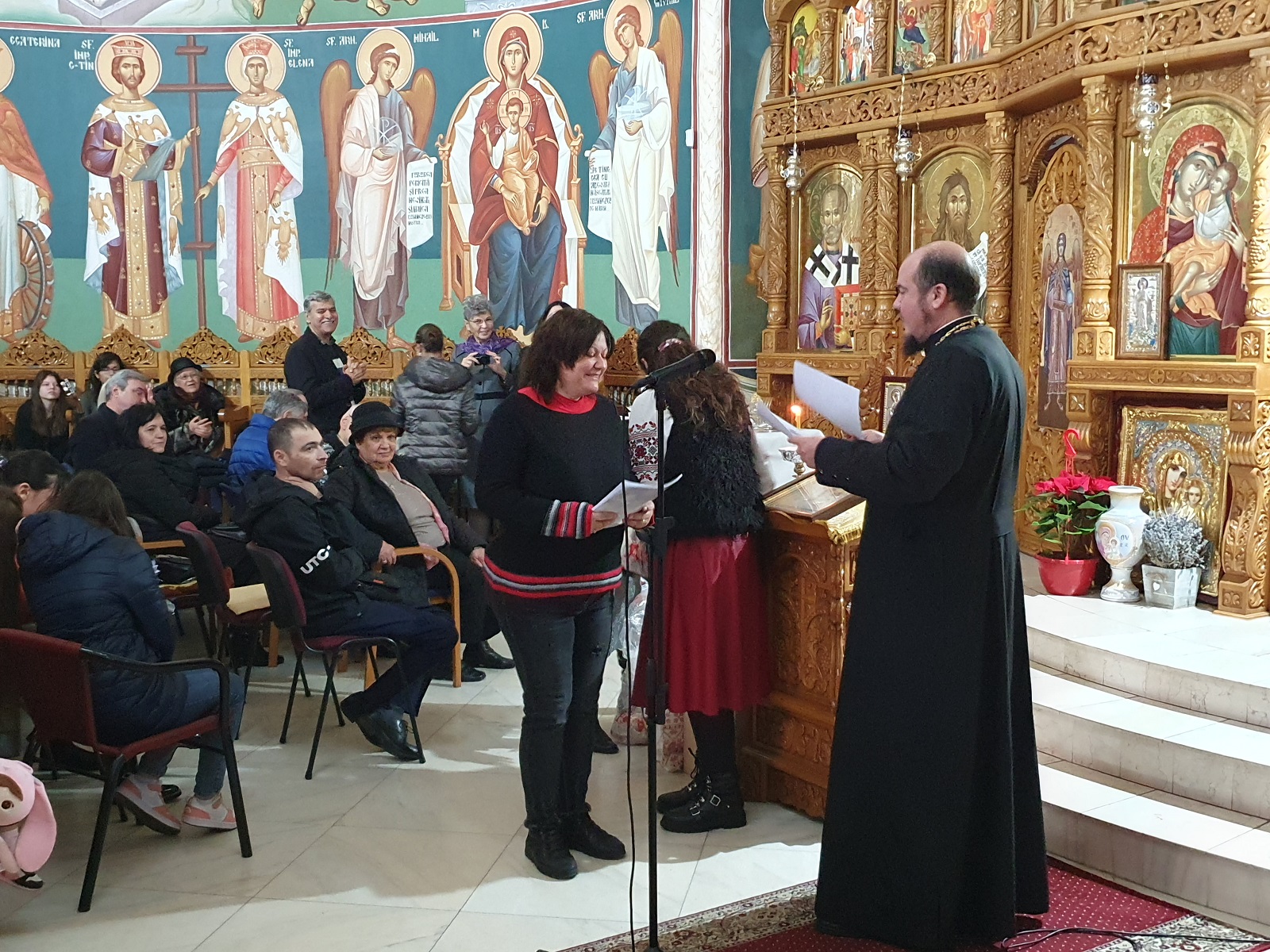 Festivitatea de premiere a Concursului literar „Nașterea Domnului – prilej de bucurie sfântă”