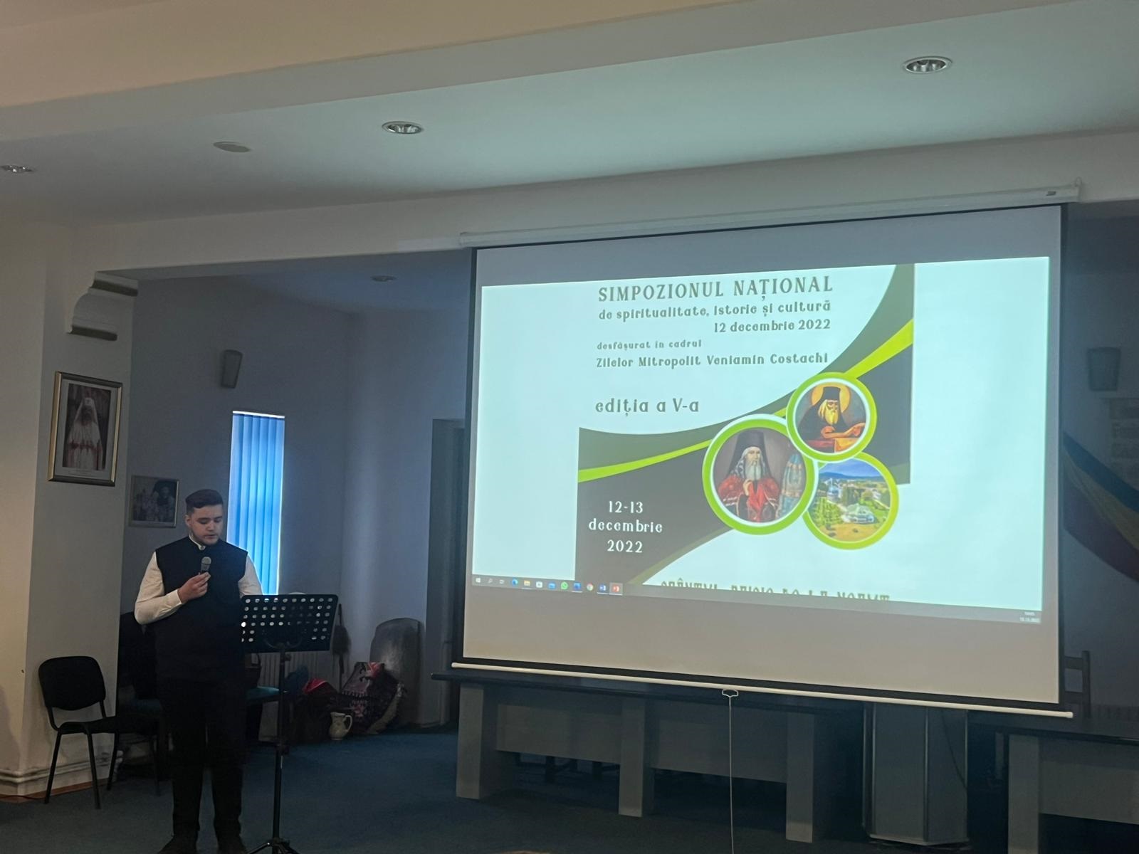 Zilele „ Mitropolit Veniamin Costachi”, ediția a V-a, la Seminarul Teologic de la Mănăstirea Neamț