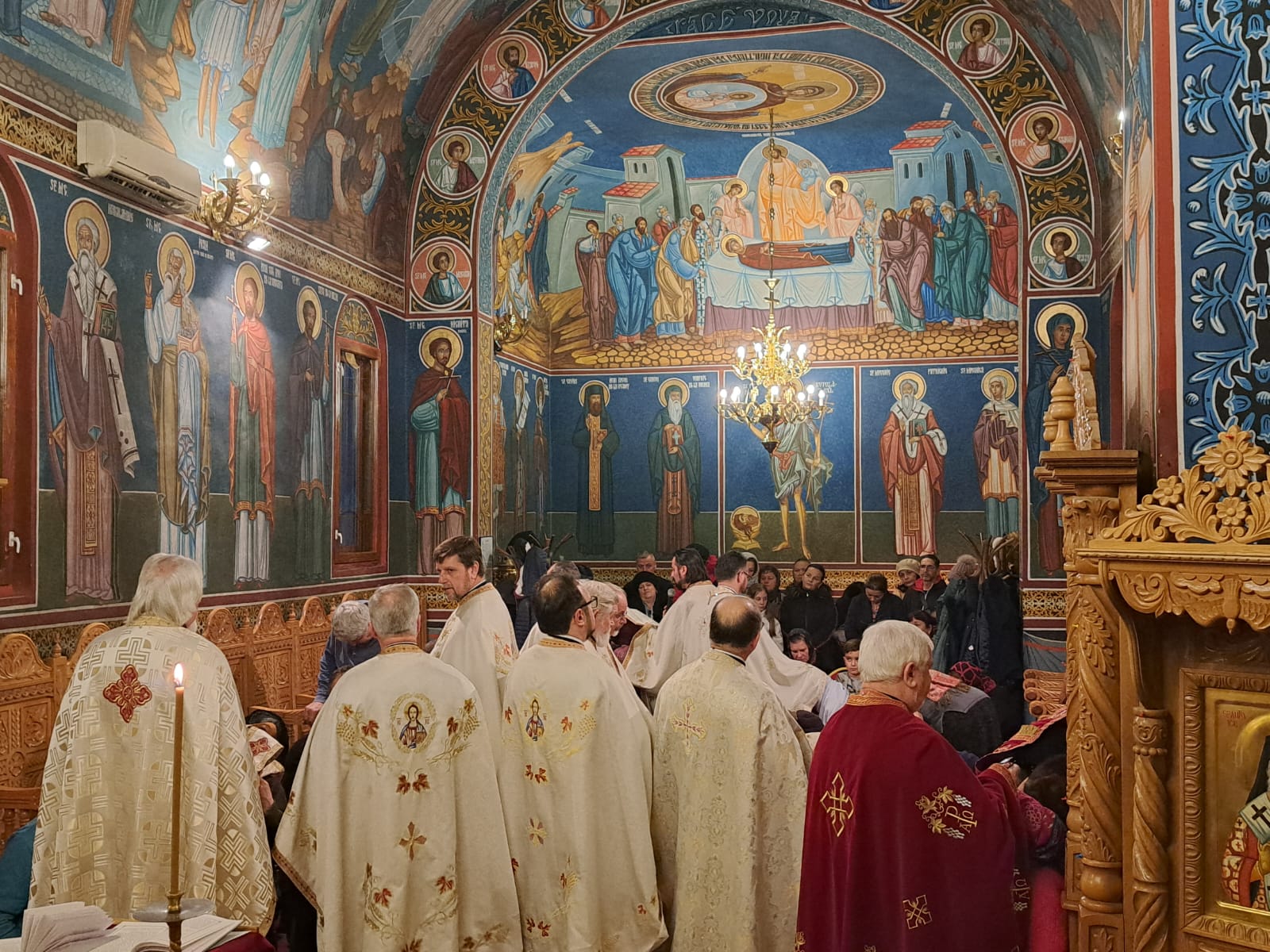 Mijlocirea Sfântului Spiridon în biserica Spitalului din Pașcani