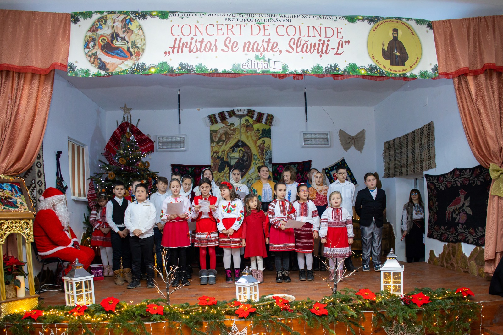 Concert de colinde la Manoleasa