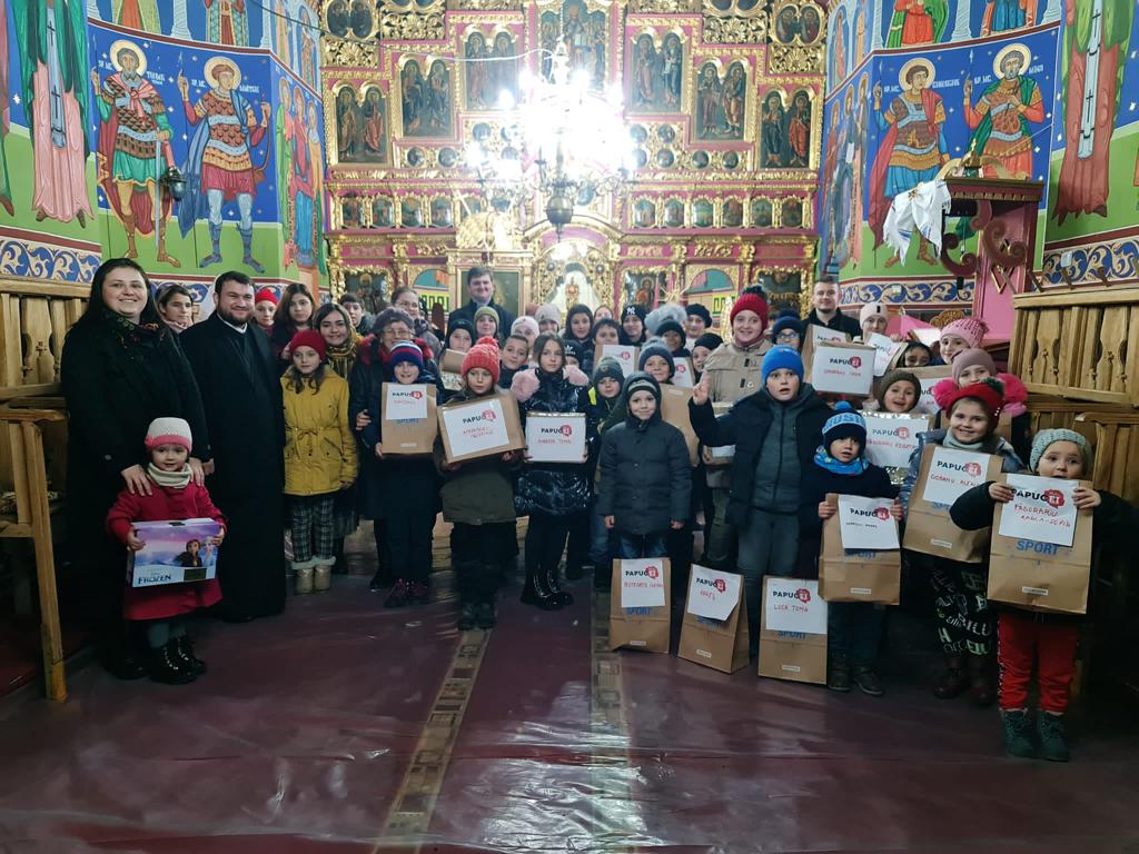 „Cutia cu papucei pentru ei”, la Parohia ieșeană Oboroceni