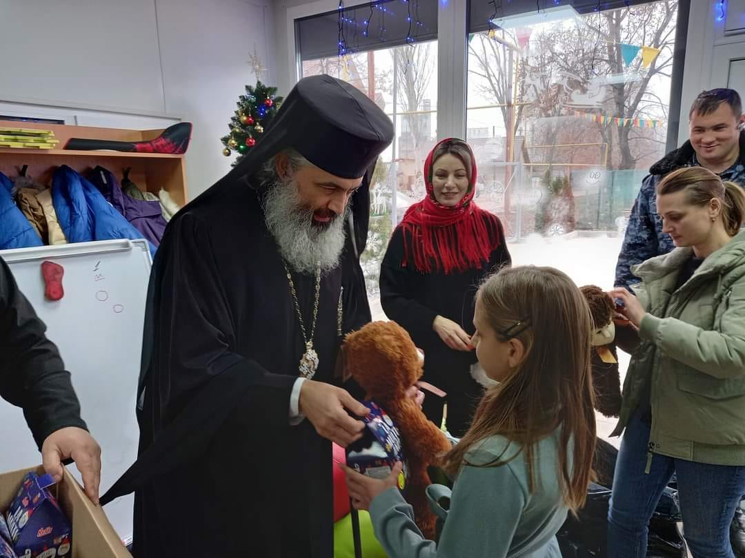 Daruri pentru copiii din Centrul educațional „Anastasis” al Episcopiei de Bălți