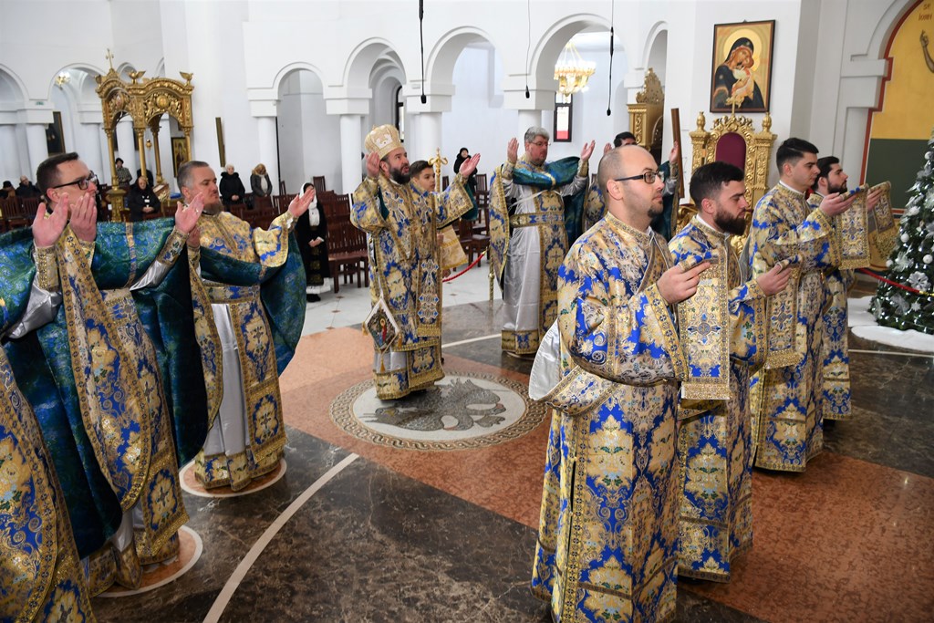 Bucuria Nașterii Domnului, trăită la Catedrala Episcopală din Caransebeș