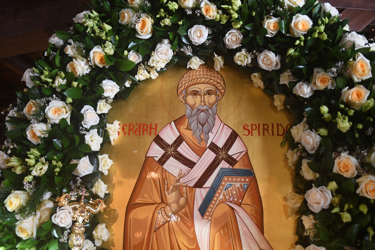 Sfântul Ierarh Spiridon, serbat la Mănăstirea Nechit prin Liturghie arhierească