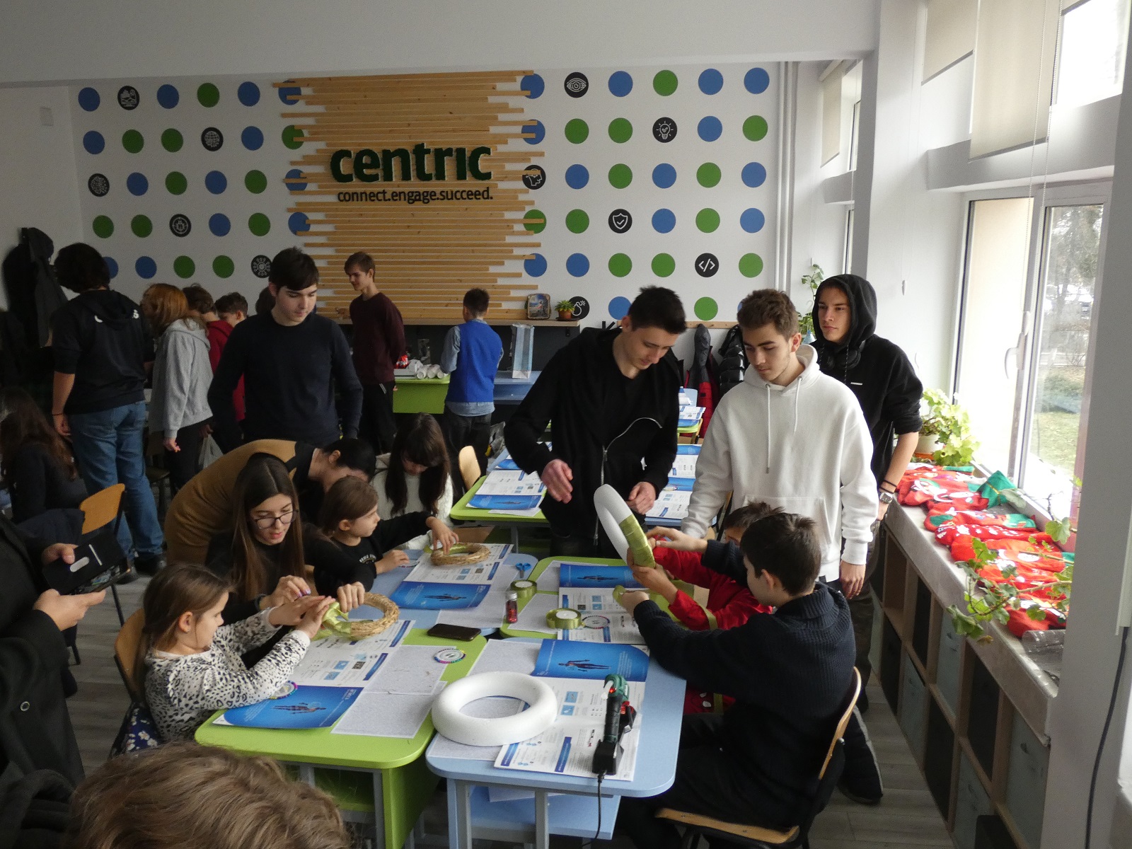 Bucuria de a dărui la Liceul Teoretic de Informatică Grigore Moisil Iași