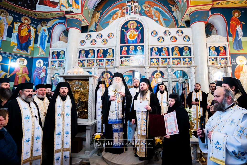 Hirotesie întru arhimandrit, în Arhiepiscopia Sucevei și Rădăuților