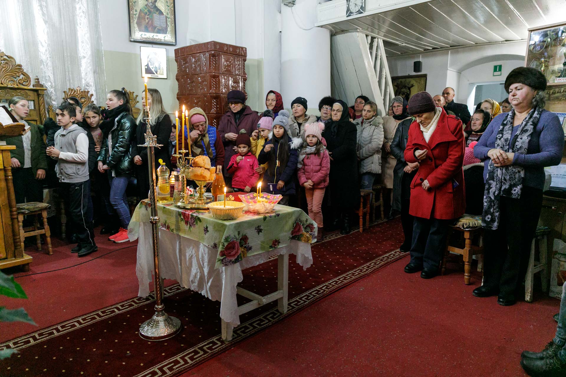 Foto: pr. Silviu Cluci Prăznuirea Sfântului Nicolae la parohia Bâcu