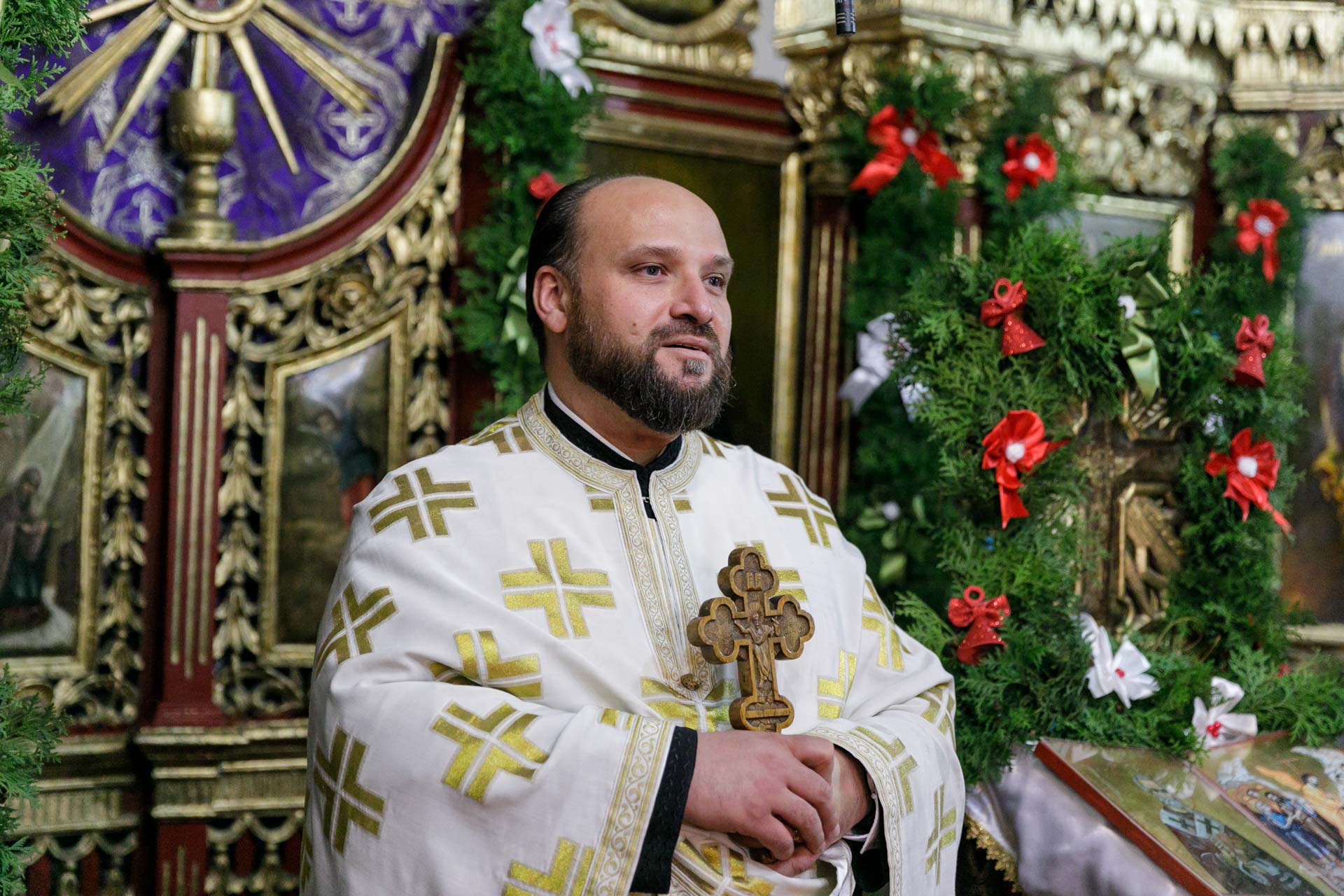 Foto: pr. Silviu Cluci Prăznuirea Sfântului Nicolae la parohia Bâcu