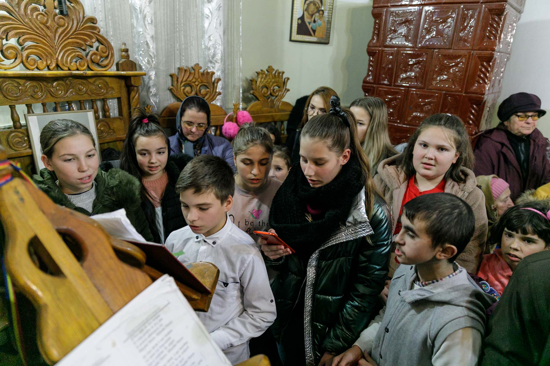 Foto: pr. Silviu Cluci Prăznuirea Sfântului Nicolae la parohia Bâcu