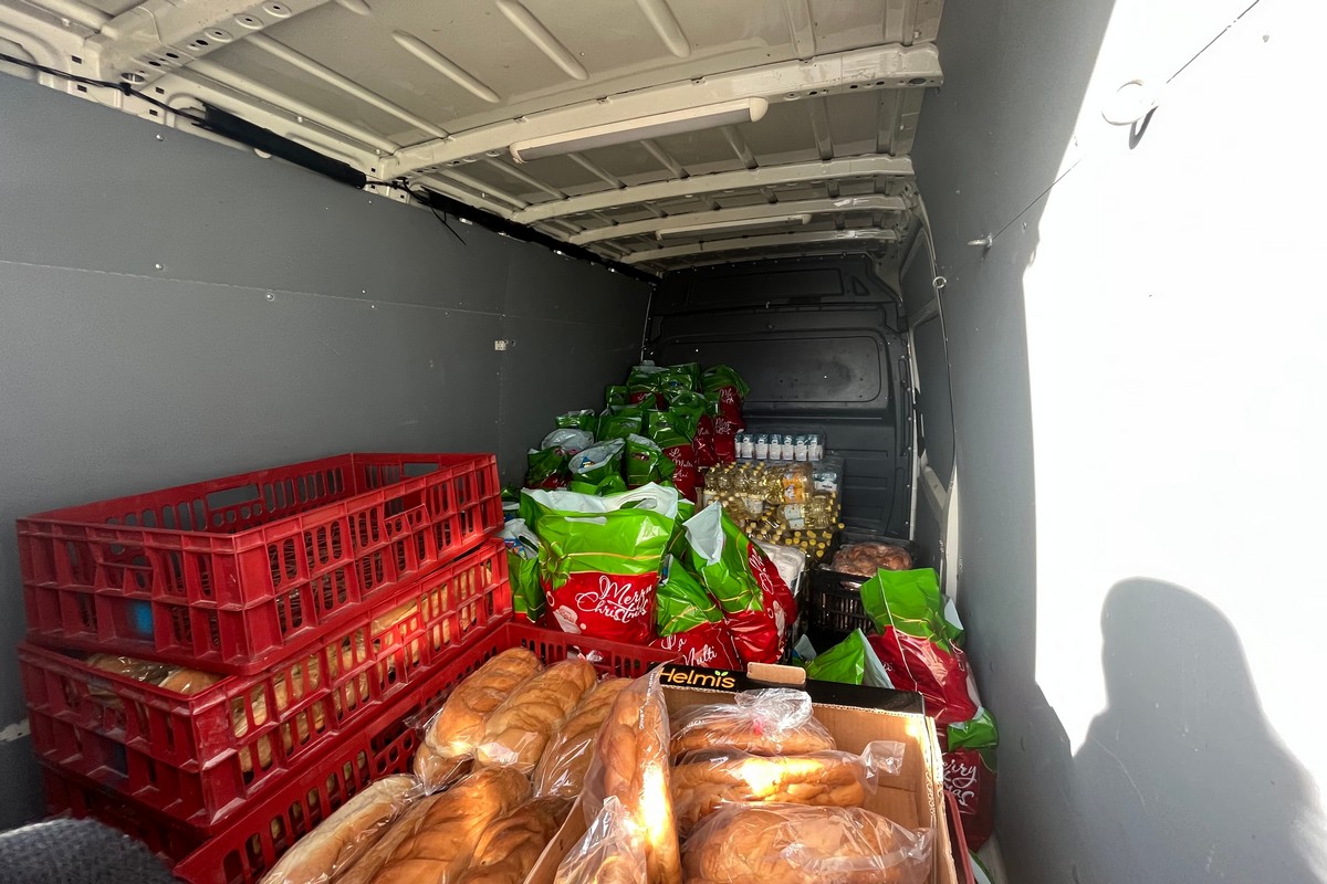 Campania „Daruri în cinstea Pruncului Iisus”, în comuna Andrieşeni