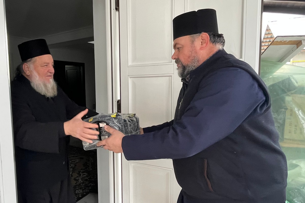 Alimente din partea Mănăstirii Hadâmbu pentru Episcopia de Bălți