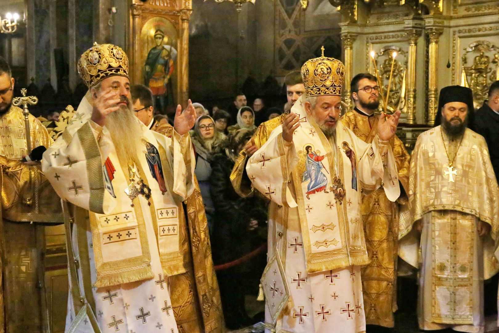 Un mitropolit din Africa a slujit astăzi, alături de IPS Teofan, la Catedrala Mitropolitană din Iași