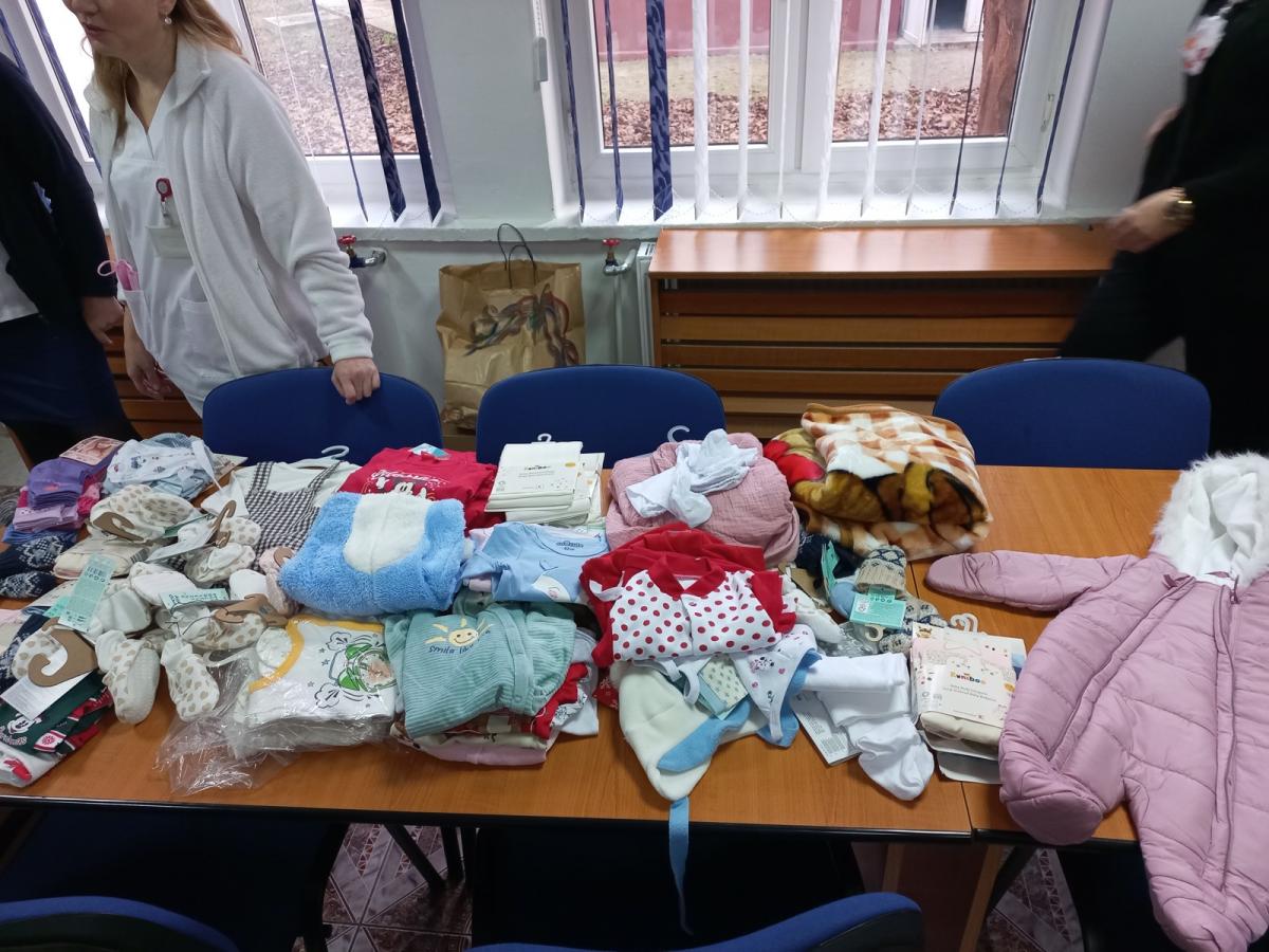 Donație pentru Secția de Neonatologie a Spitalului Roman