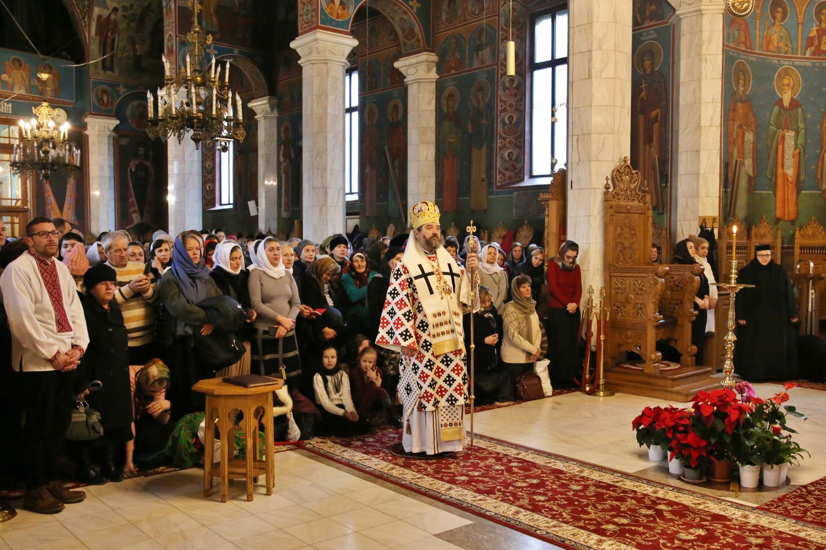 Foto: Flavius Popa Părinții Cleopa Ilie, Ioanichie Bălan și Paisie Olaru au fost pomeniți la Mănăstirea Sihăstria