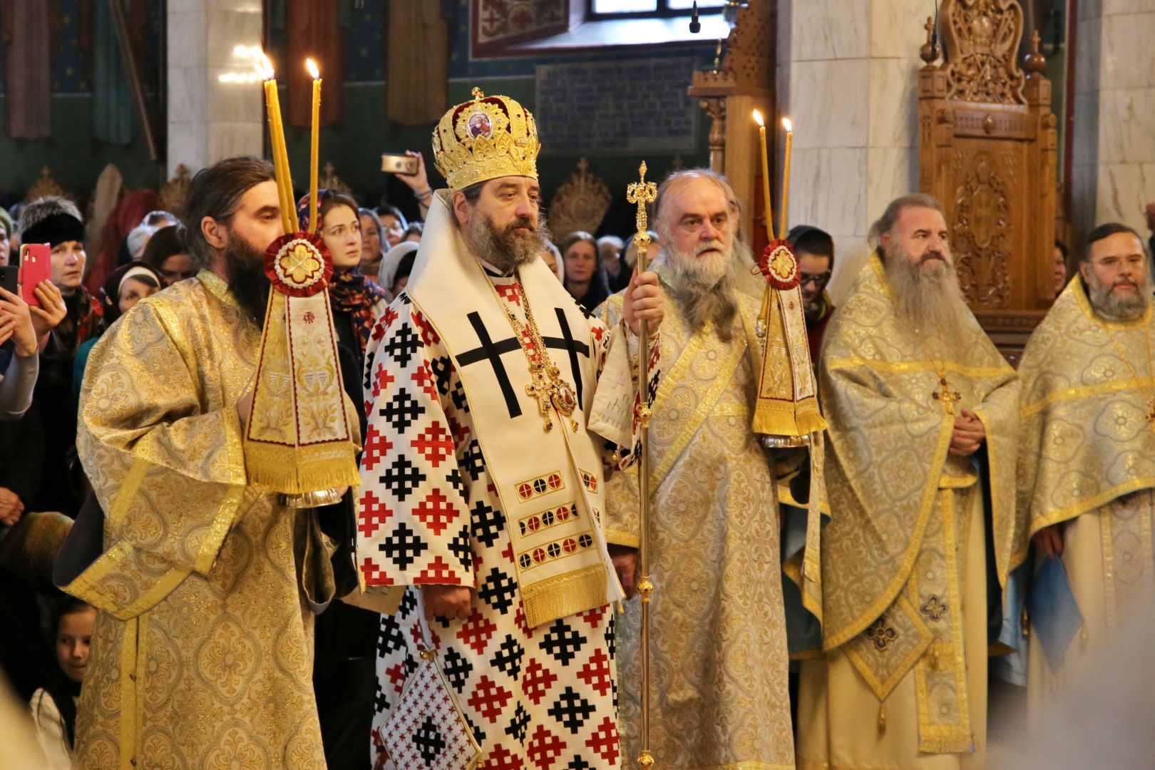 Foto: Flavius Popa Părinții Cleopa Ilie, Ioanichie Bălan și Paisie Olaru au fost pomeniți la Mănăstirea Sihăstria